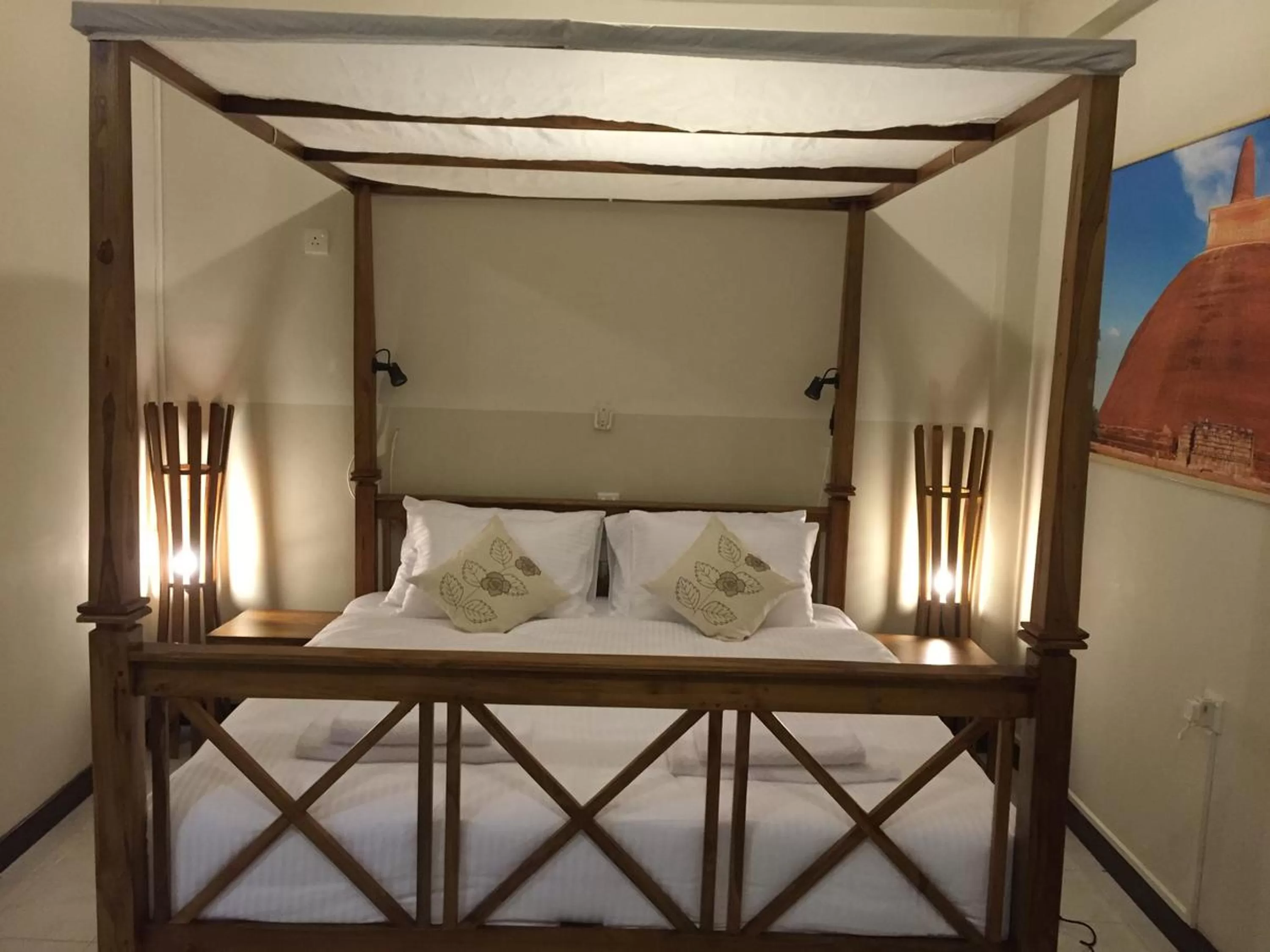 Photo of the whole room, Bed in Le leopard d 'argent