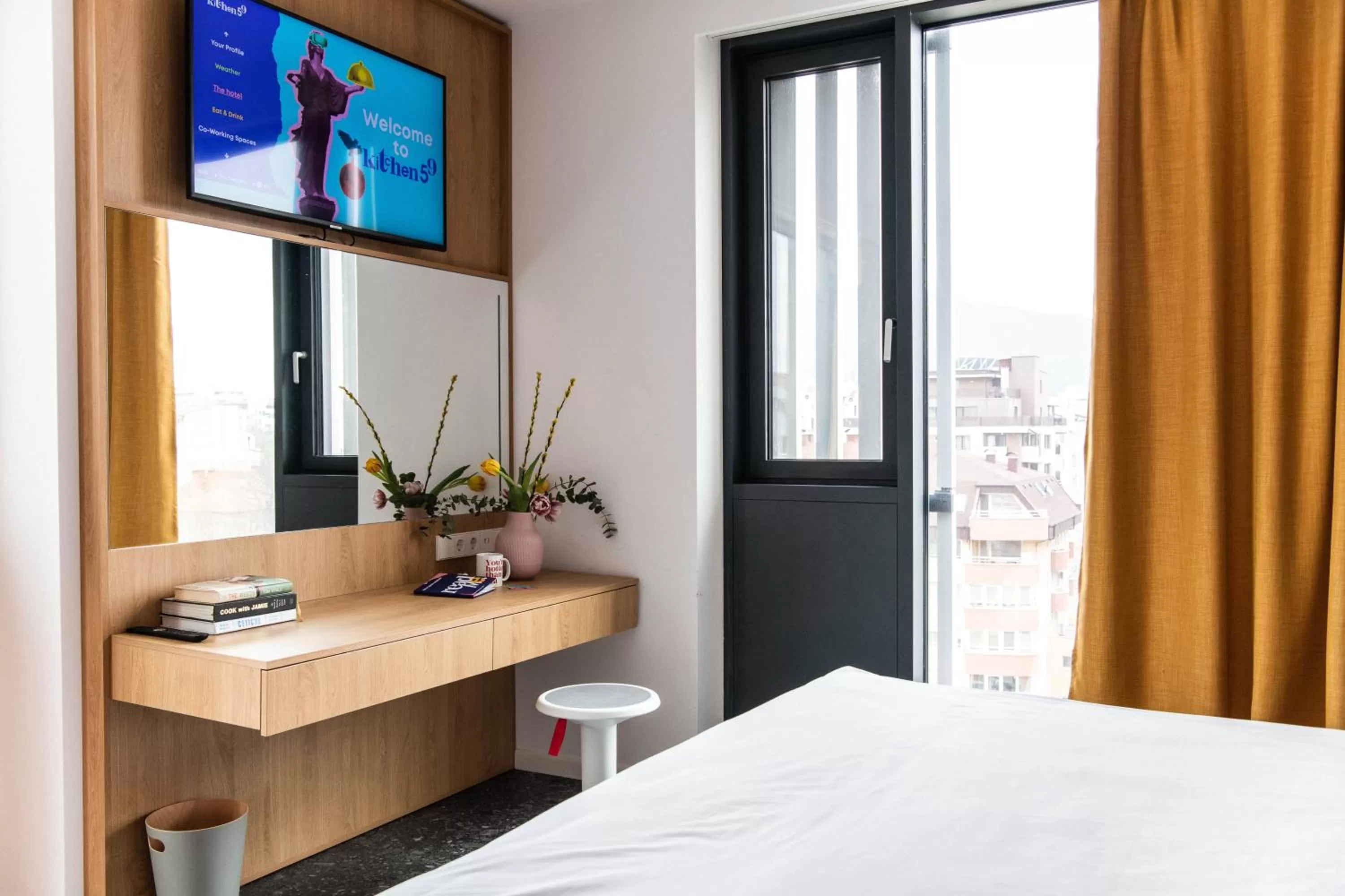 Bed in Hotel Kitchen59