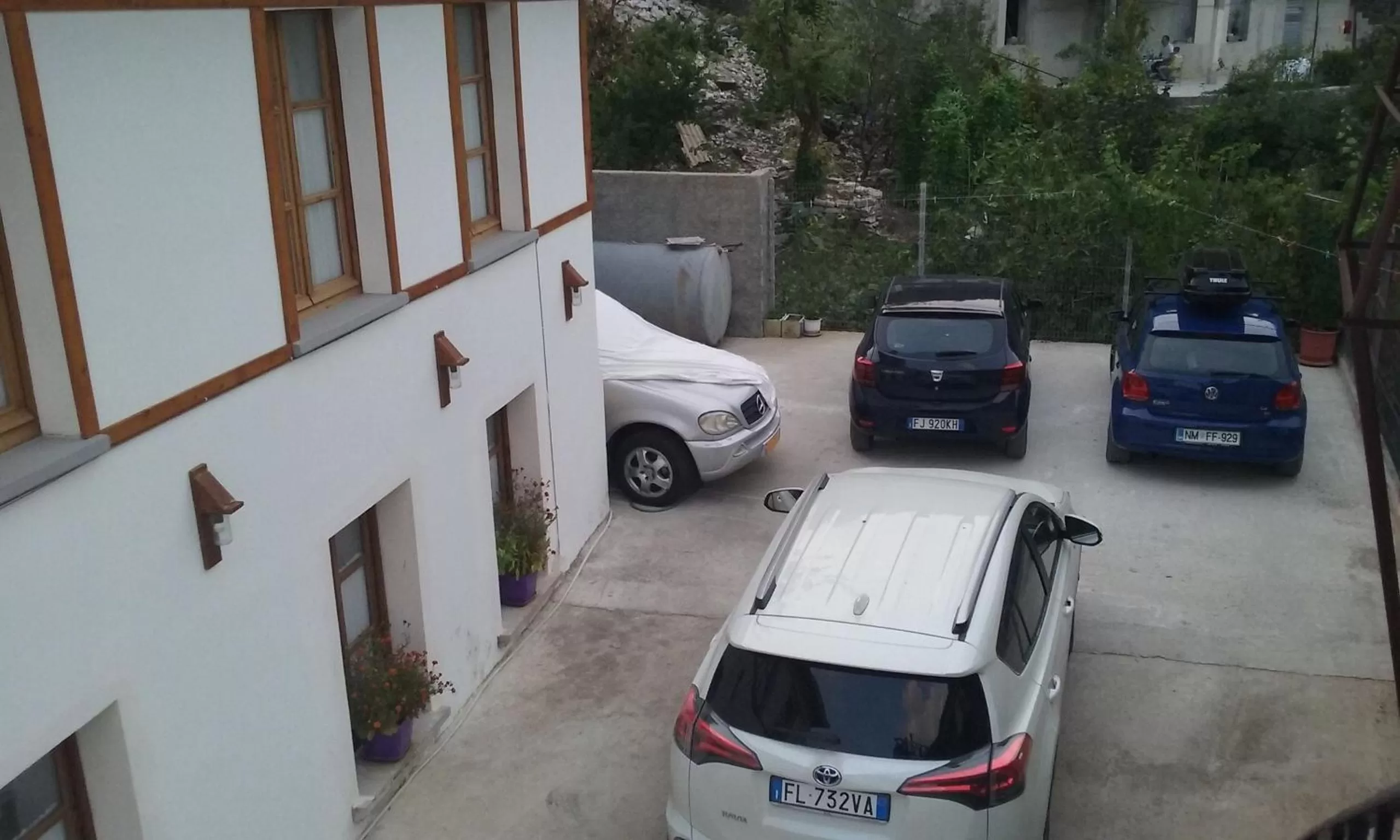 Garden view in Hotel Bebej Tradicional