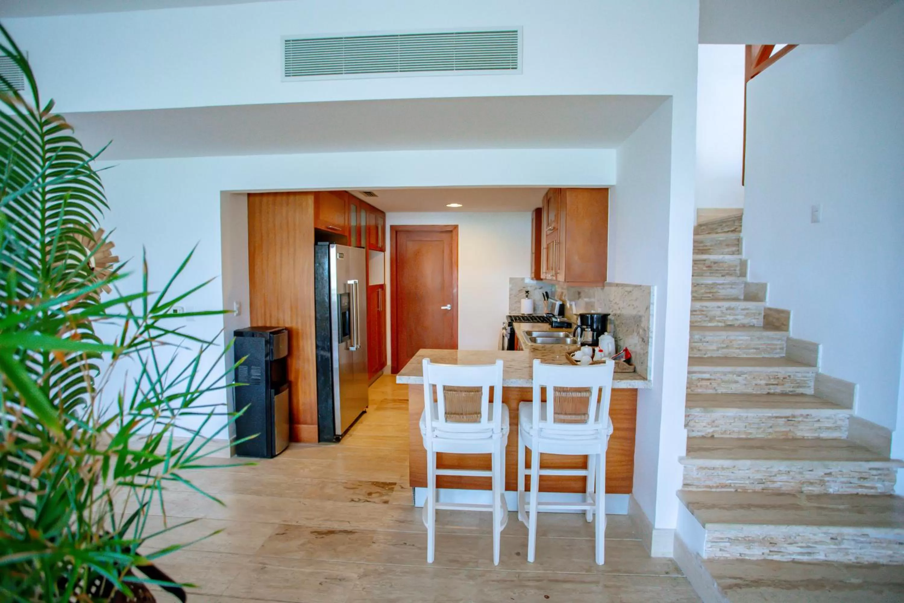 Kitchen or kitchenette in Xeliter Balcones del Atlantico - Las Terrenas