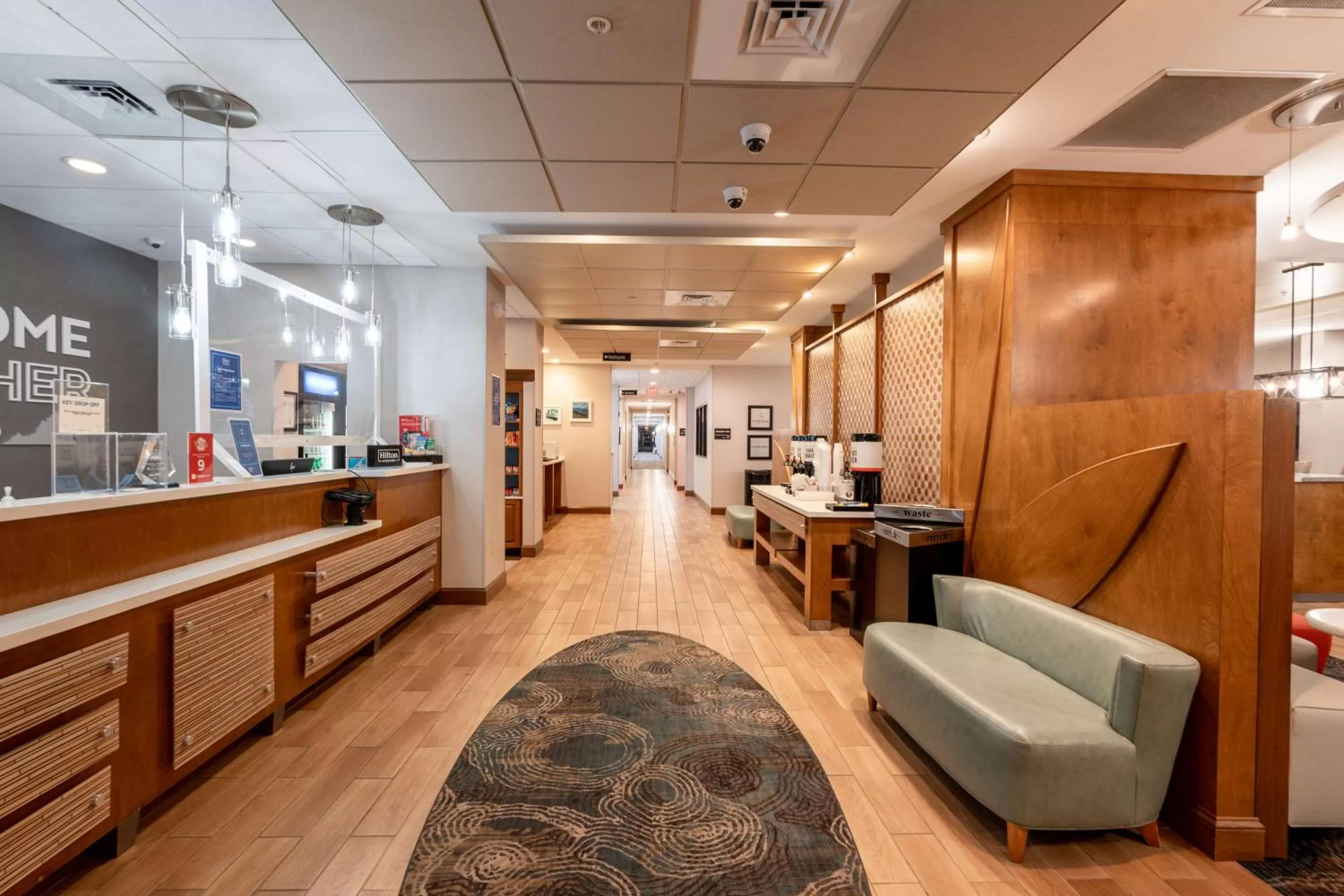 Lobby or reception in Hampton Inn Christiansburg/Blacksburg