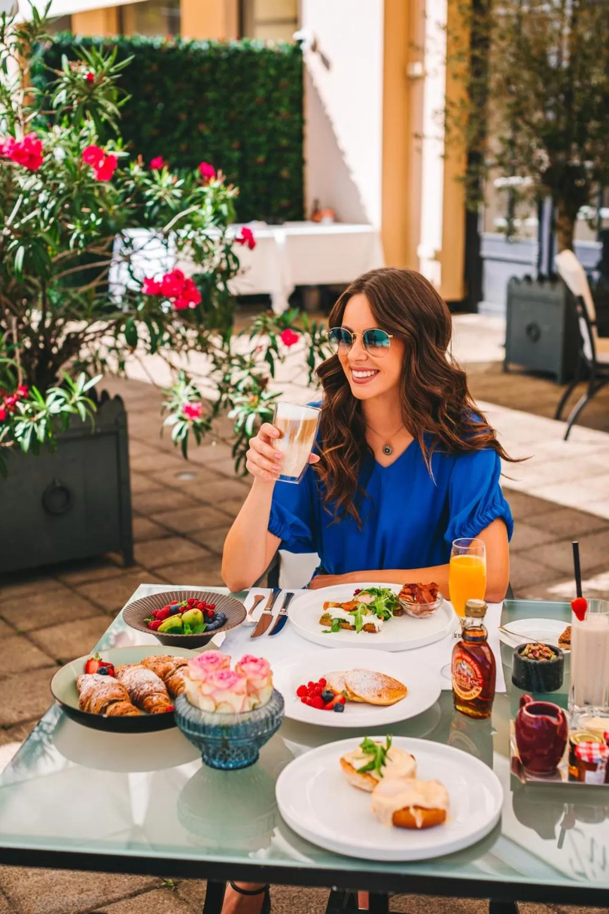 Continental breakfast in Esplanade Zagreb Hotel