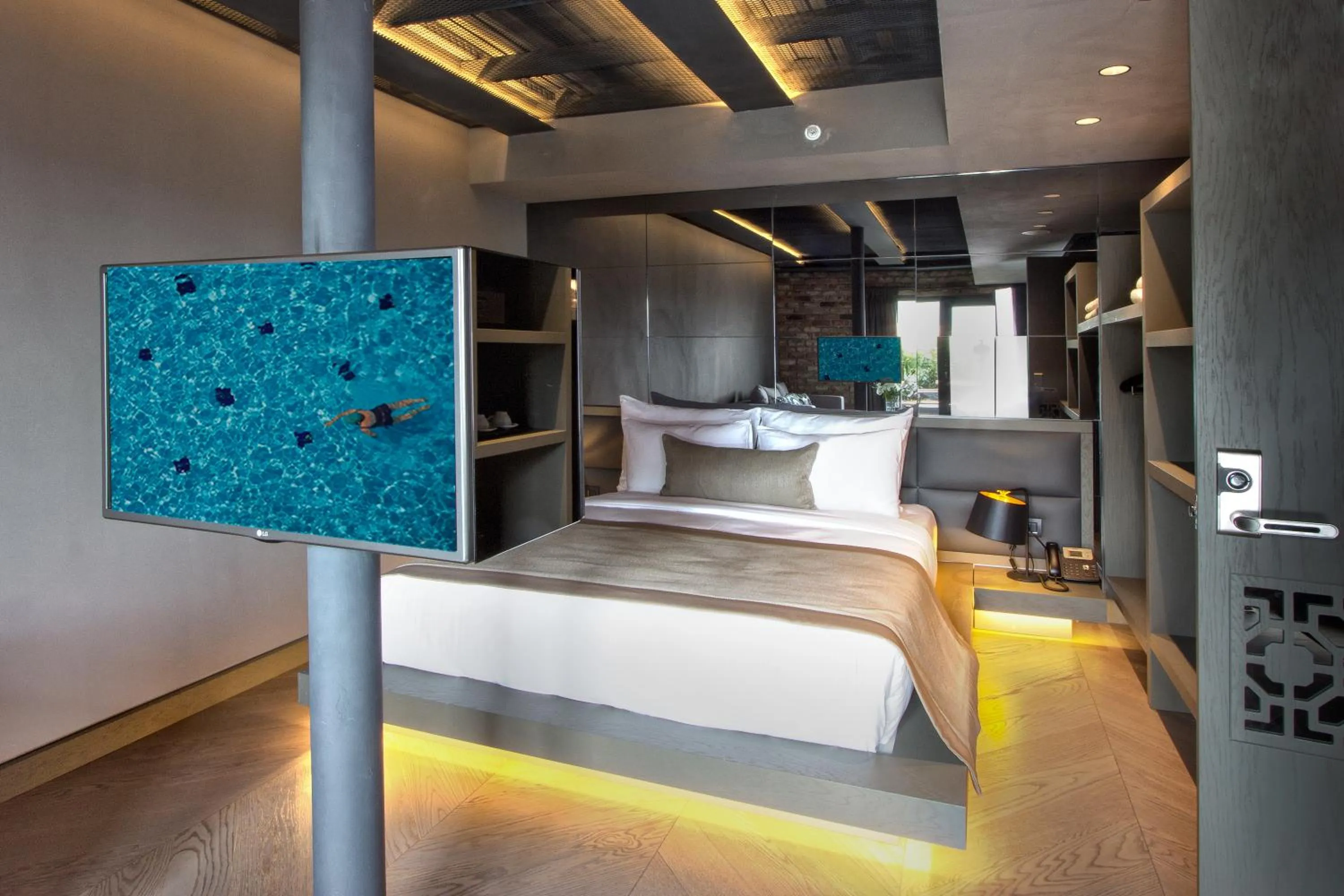 Bedroom, Bed in Cityloft 81