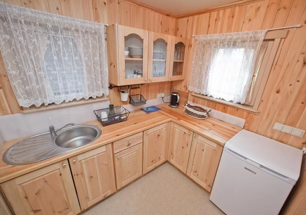 Kitchen or kitchenette in Ziołowa Dolina