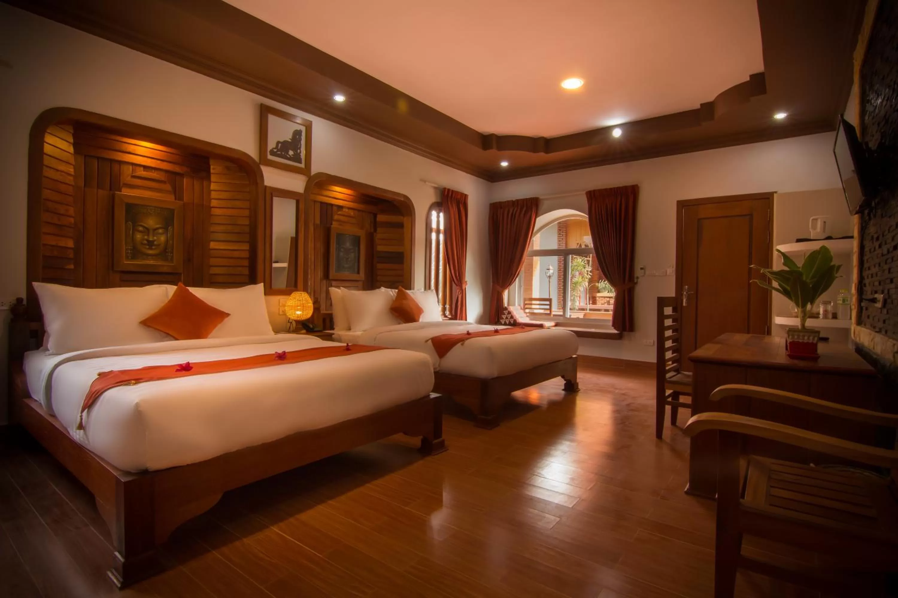 Bedroom, Bed in RaVorn Villa Boutique