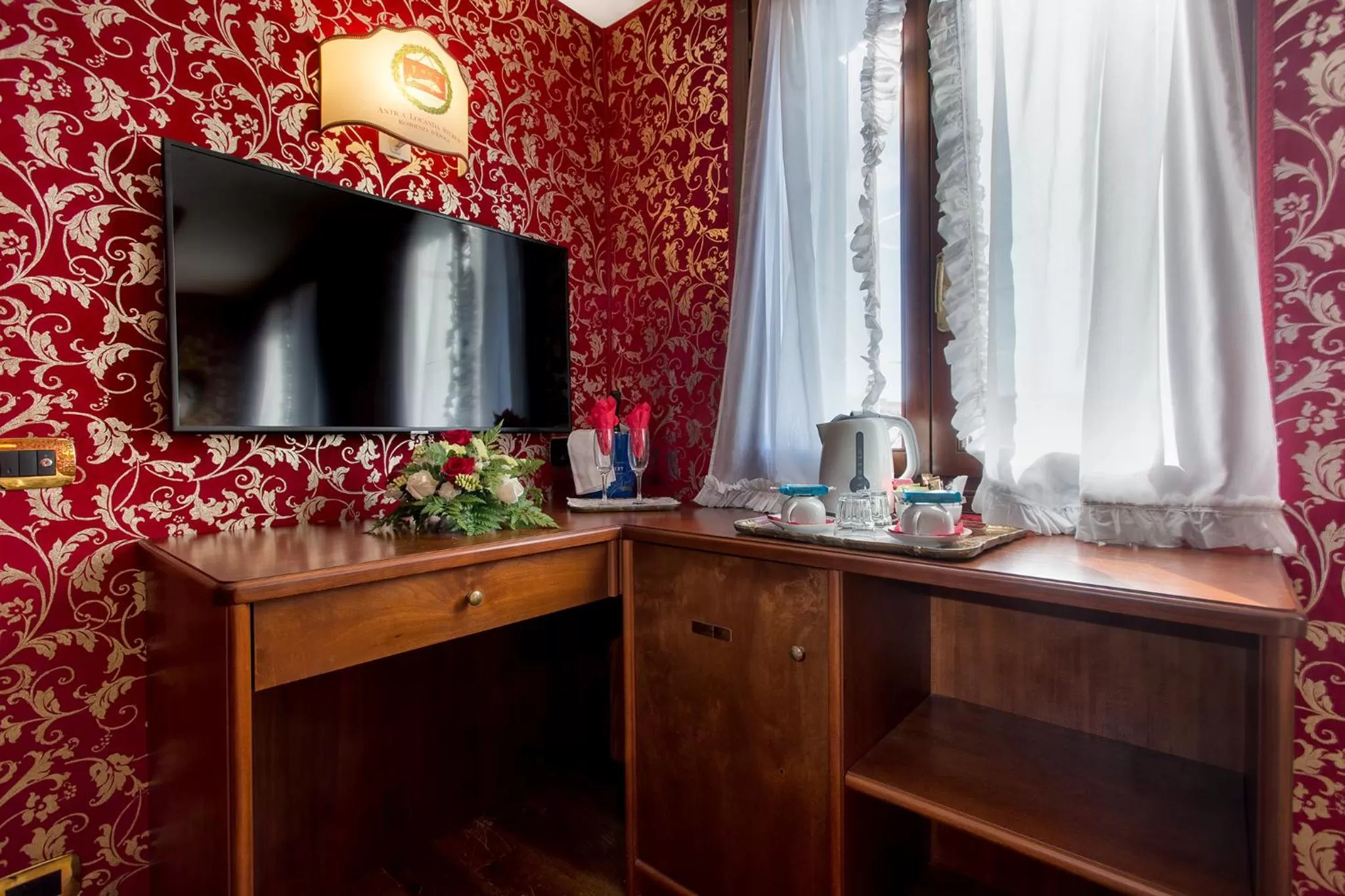 Decorative detail in Antica Locanda Sturion Residenza d'Epoca