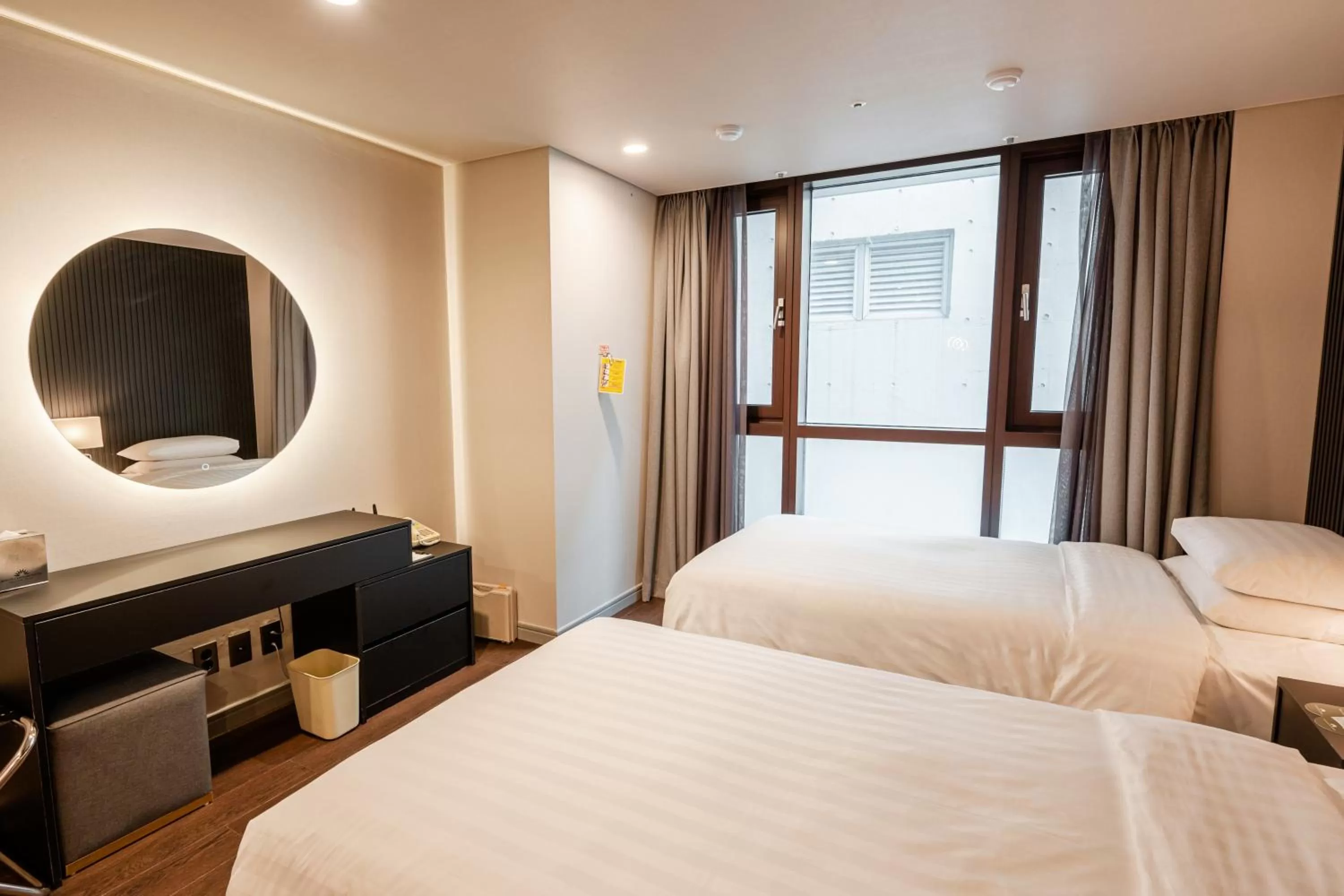 Bed in Haeundae Centum Hotel