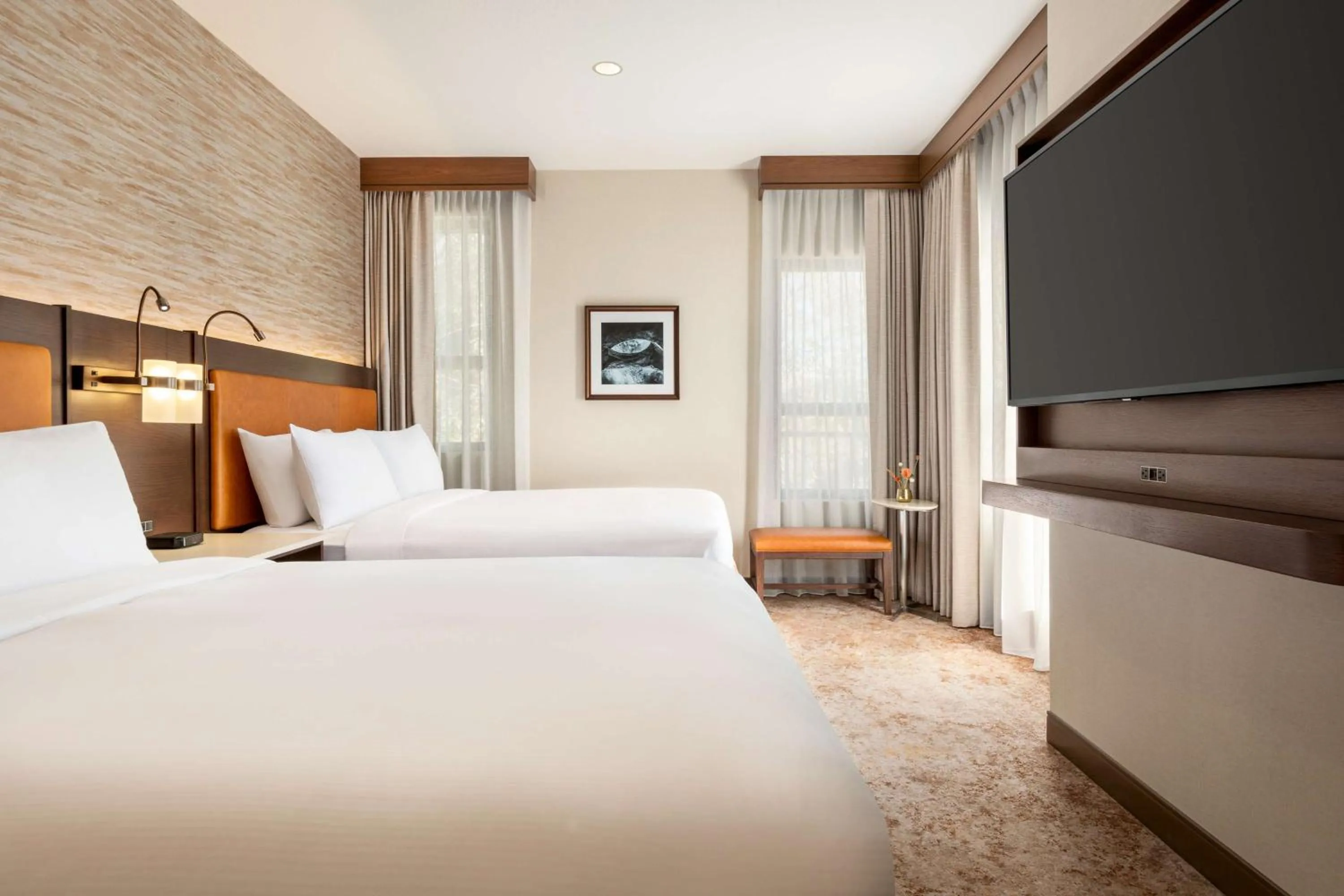 Bed in Casitas At The Hoodoo Moab, Curio Collection By Hilton