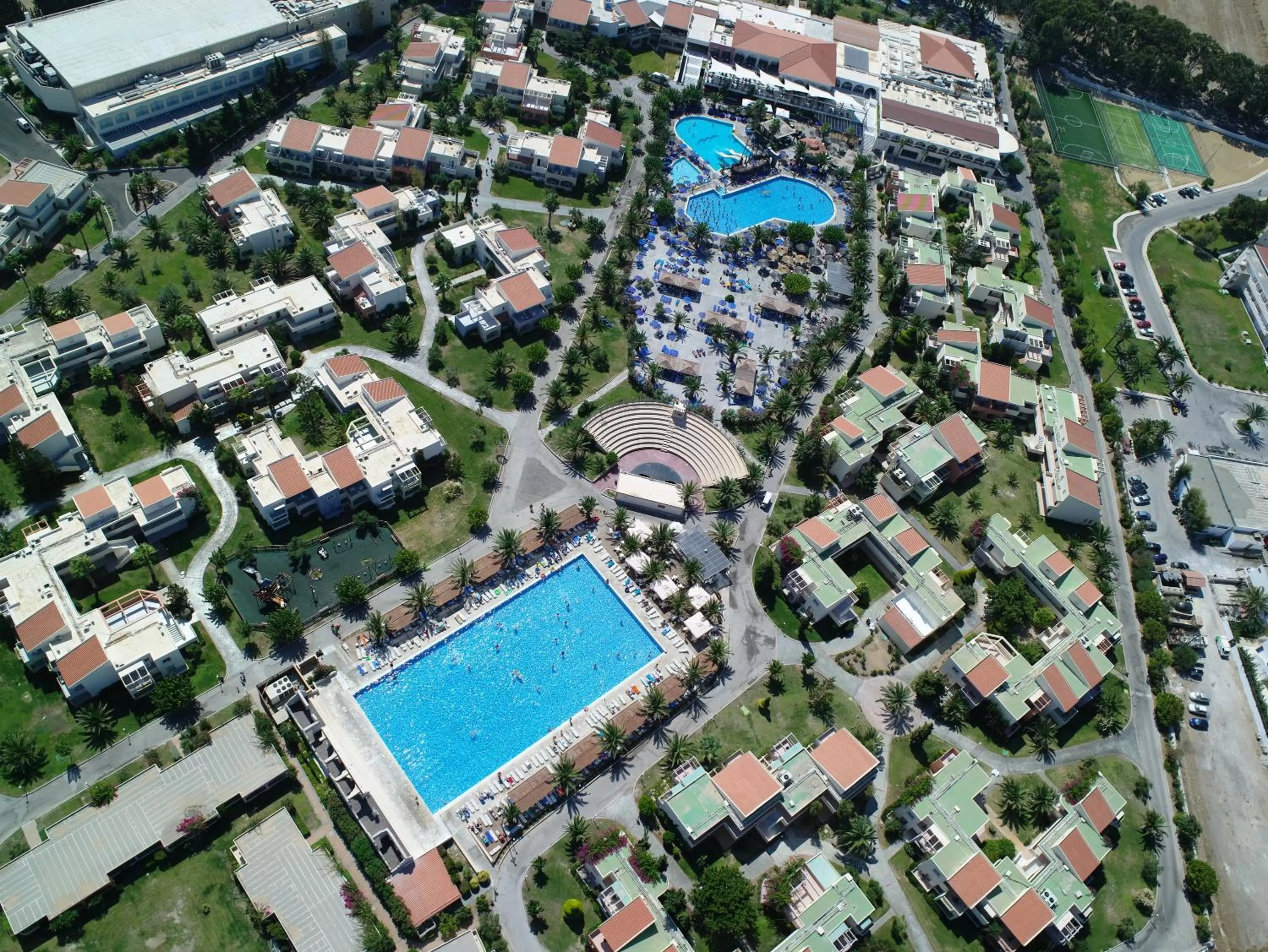 Bird's eye view in Kipriotis Village Resort