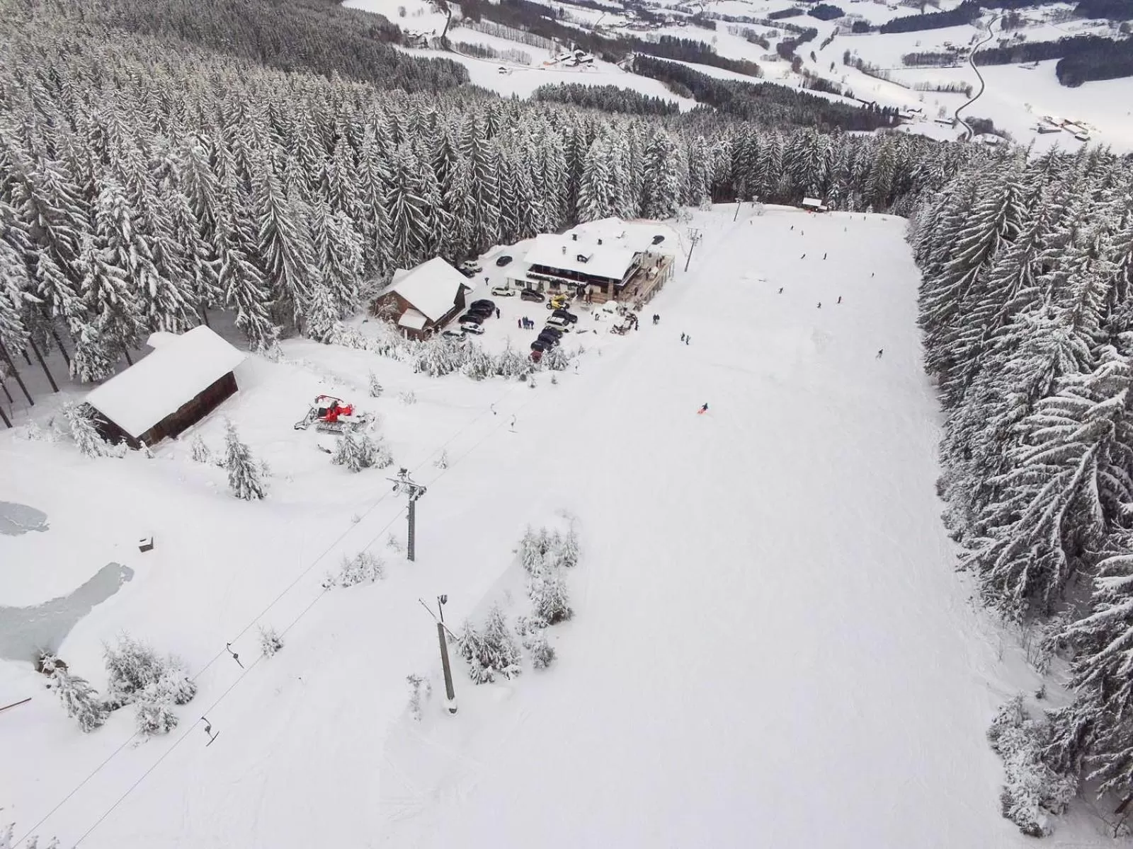 Skiing in Berggasthof Hochpröller