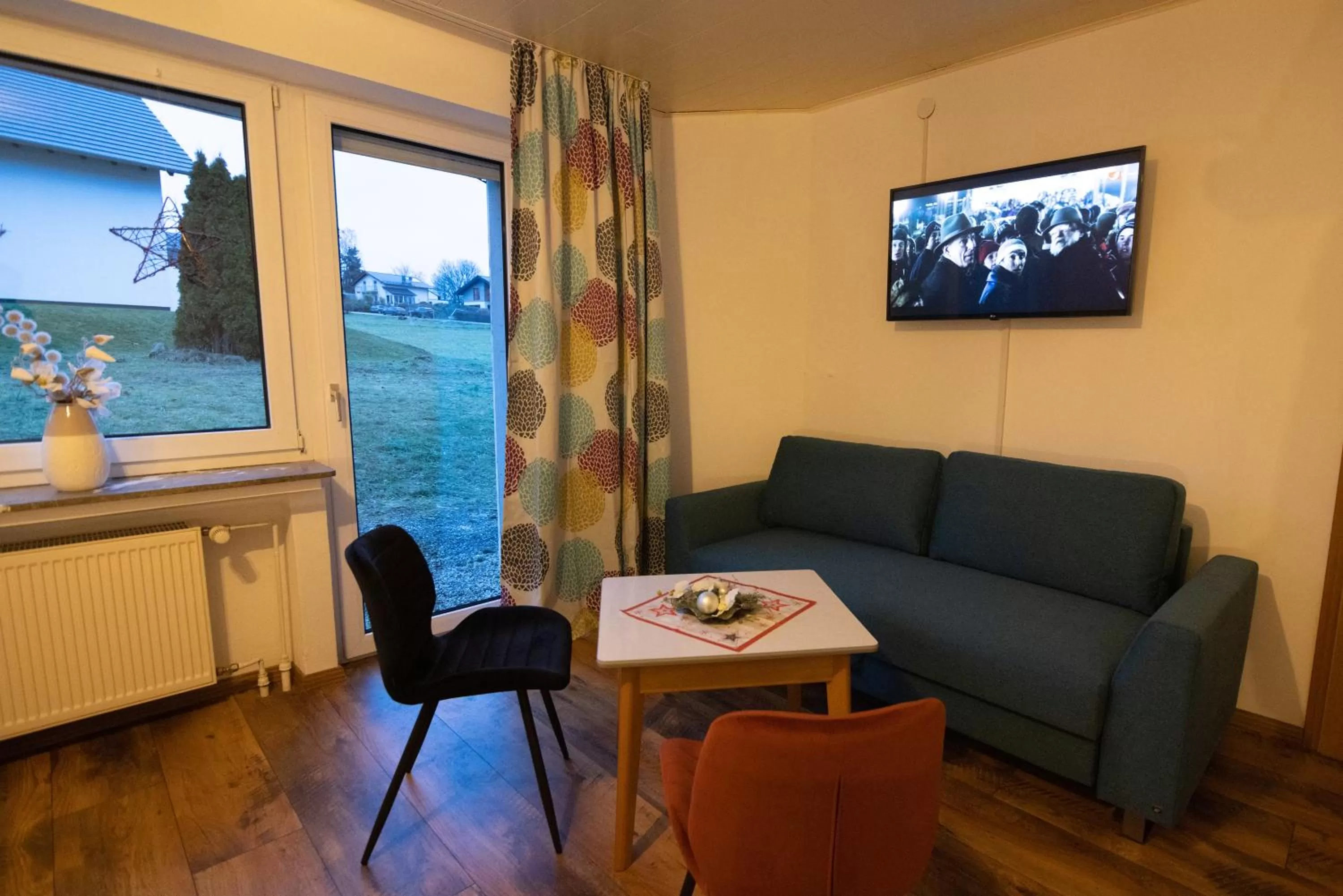 Living room in Landhaus am Itterbach Willingen