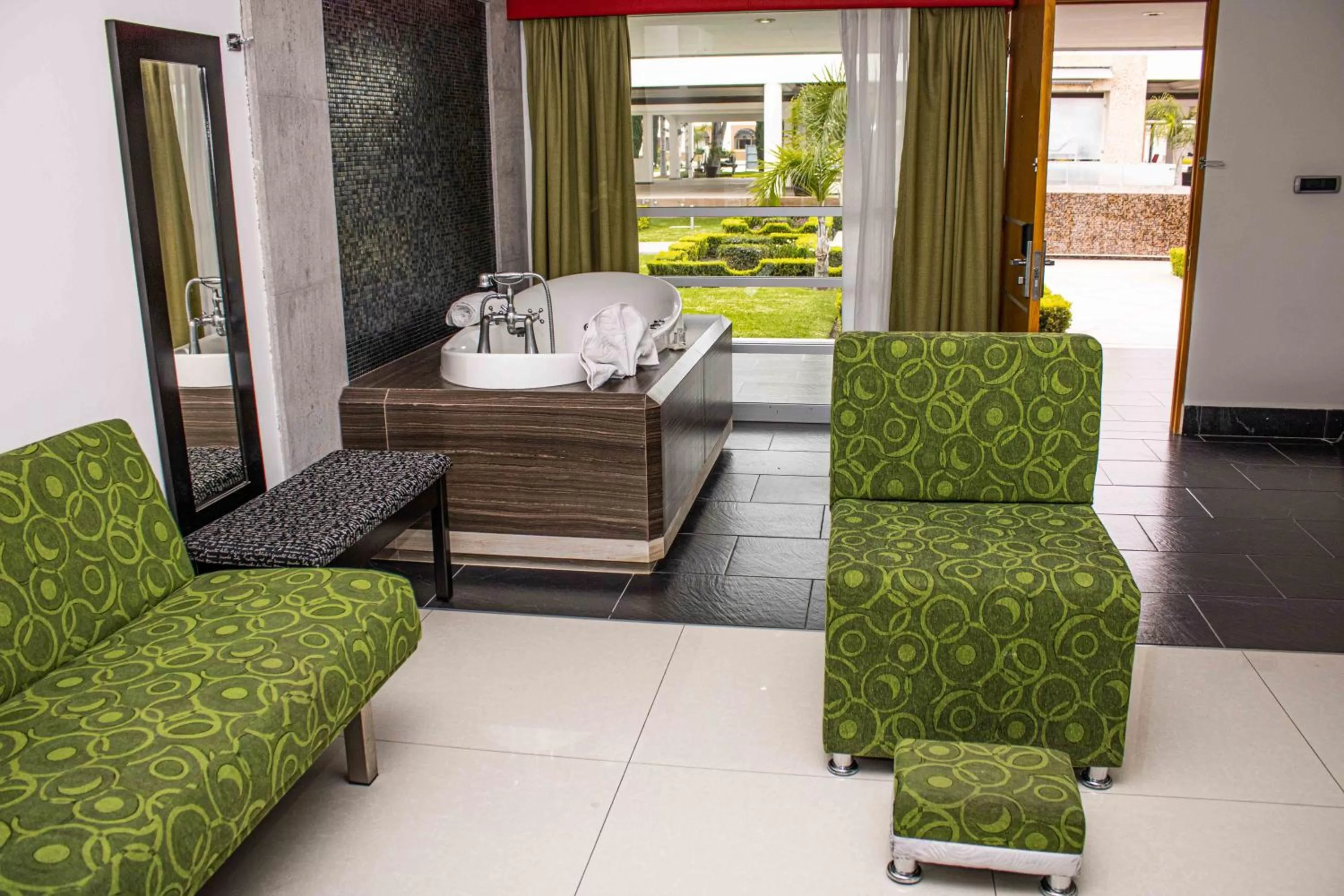 Living room in Hotel María Dolores San Luis Potosí