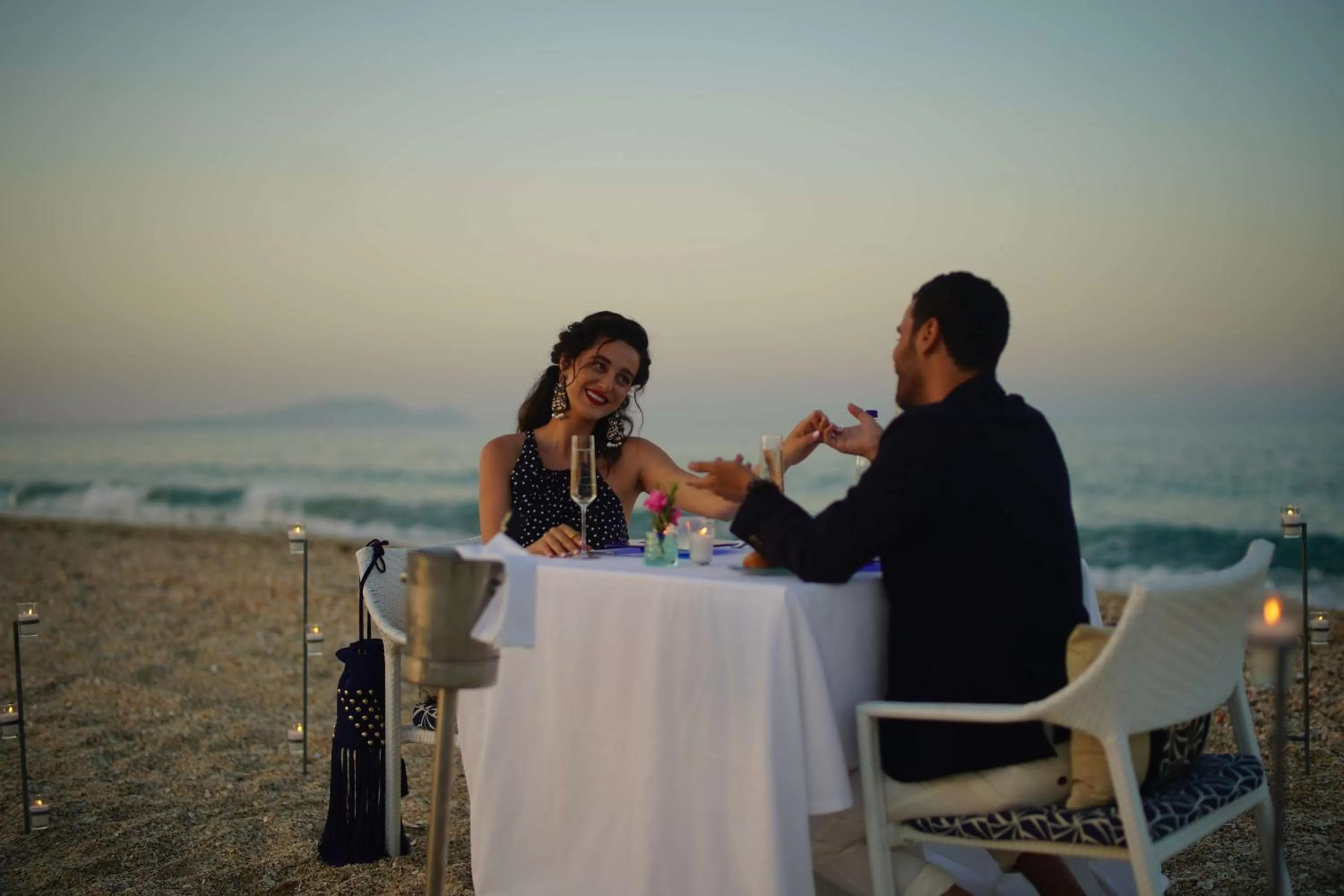 Beach in Banyan Tree Tamouda Bay