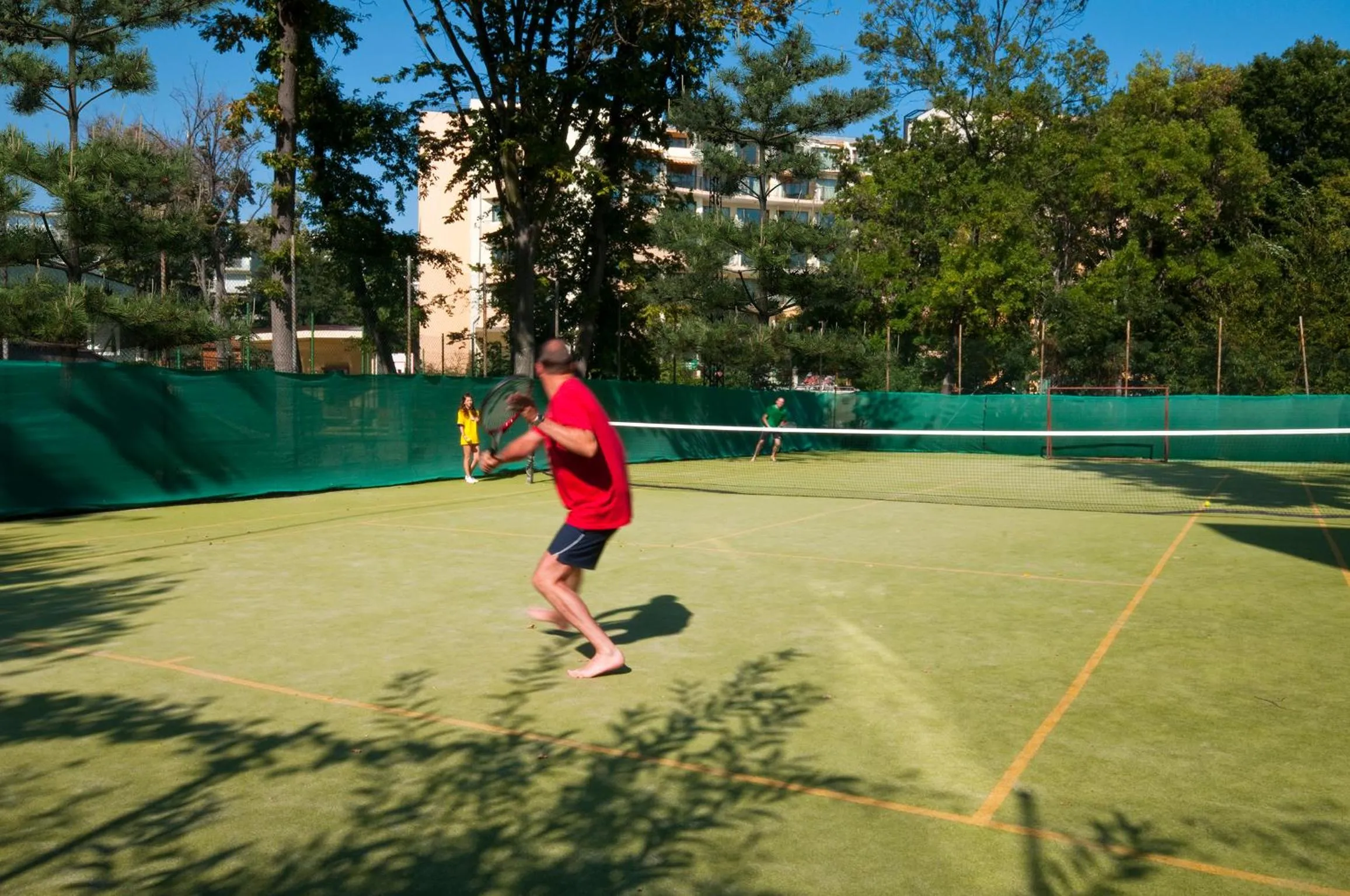 Tennis court in Kristal Hotel - All inclusive - Fully renovated rooms 2025
