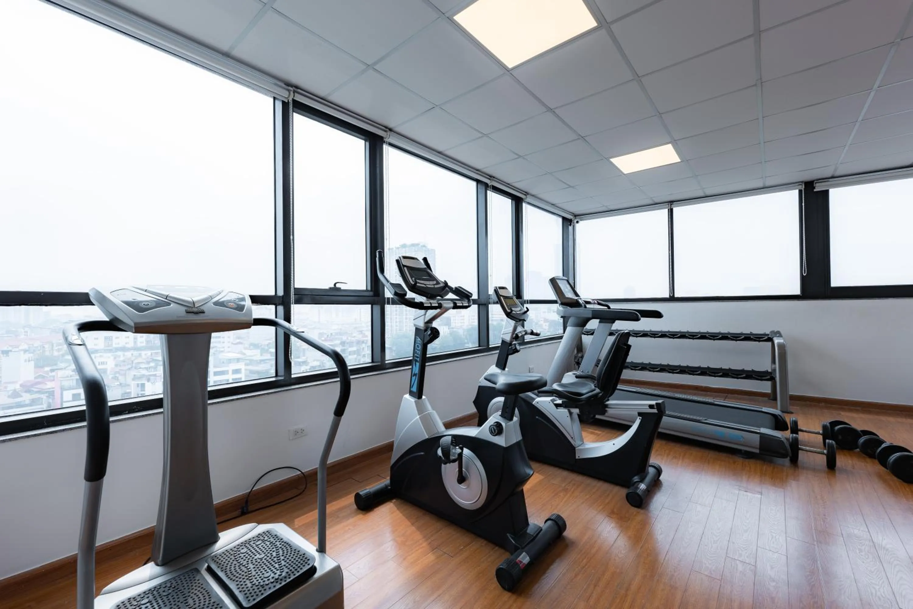 Fitness centre/facilities in Riverside Hanoi Hotel