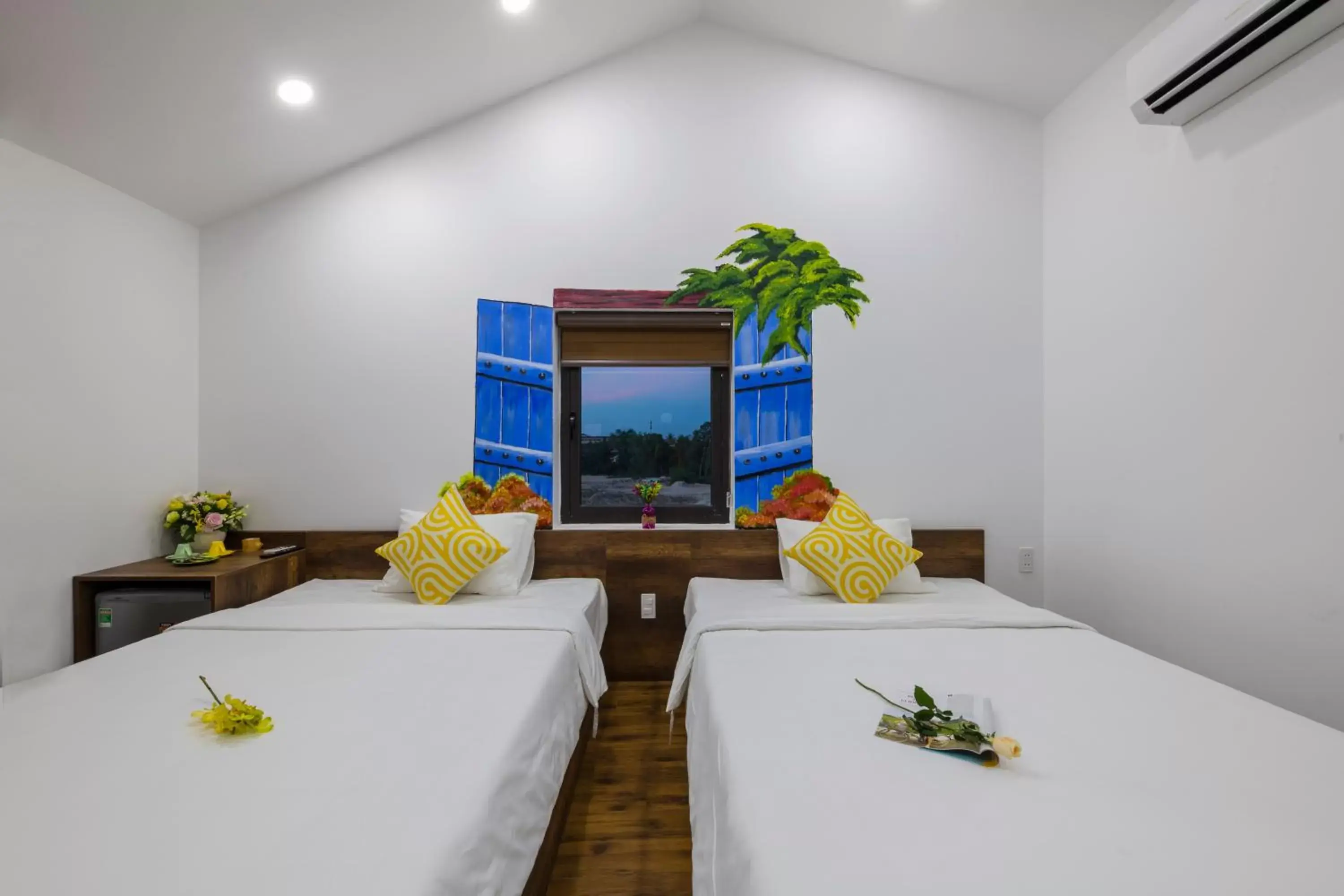 Deluxe Double Room with Balcony in LENA HOMESTAY Deluxe Double Room with Balcony in LENA HOMESTAY