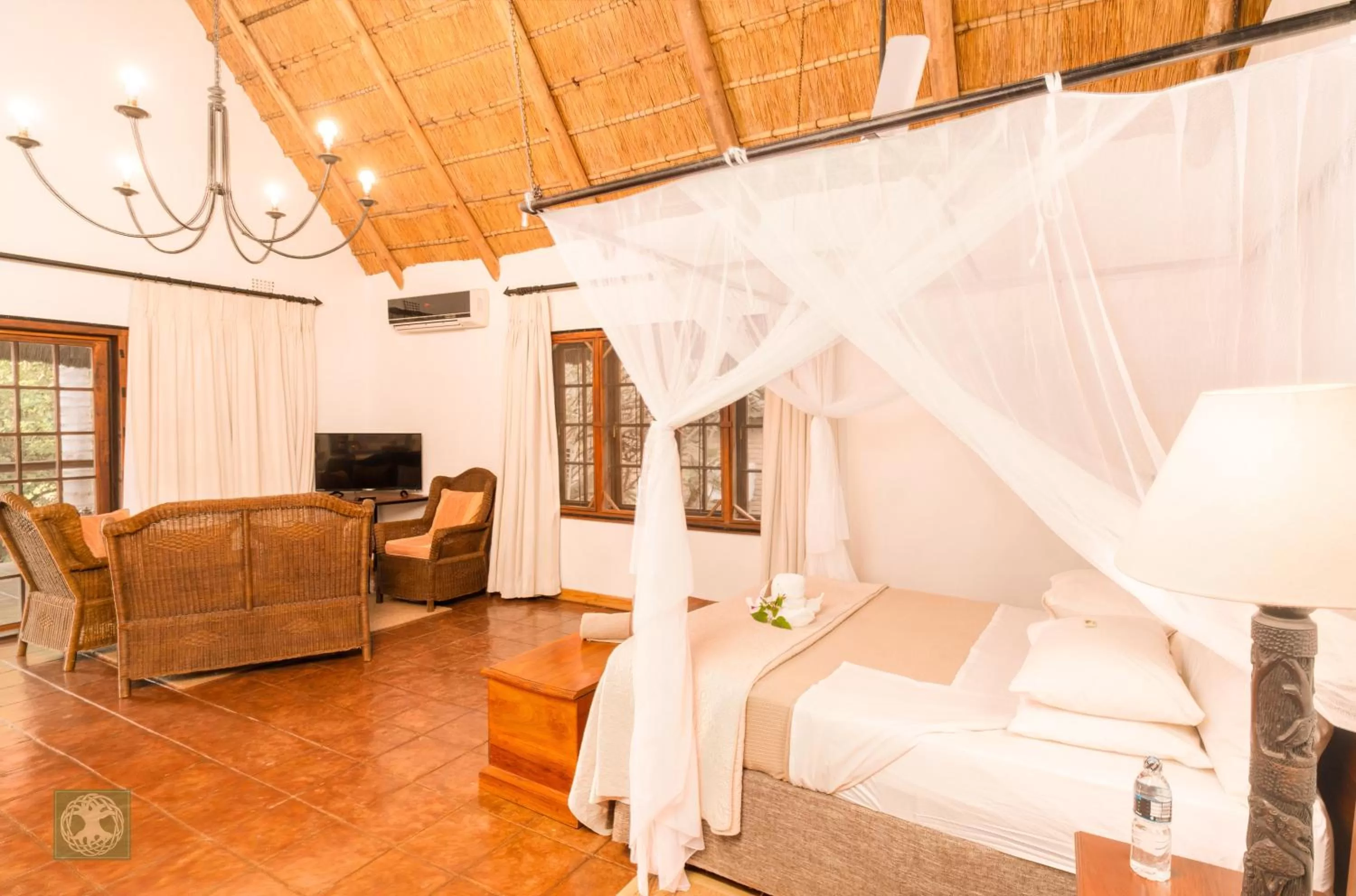 Bed in Kumbali Country Lodge