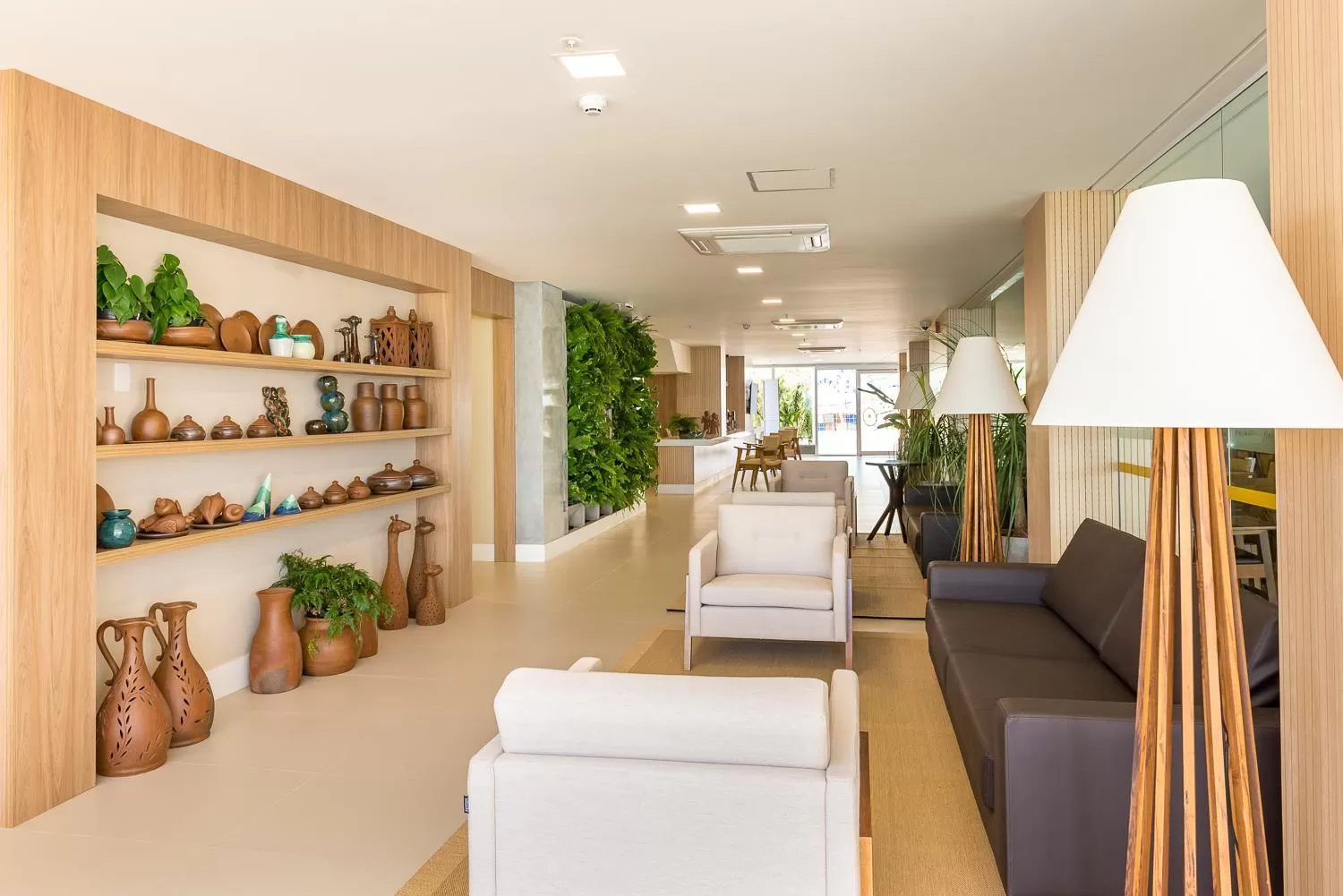 Communal lounge/ TV room in Hotel Senac Barreira Roxa