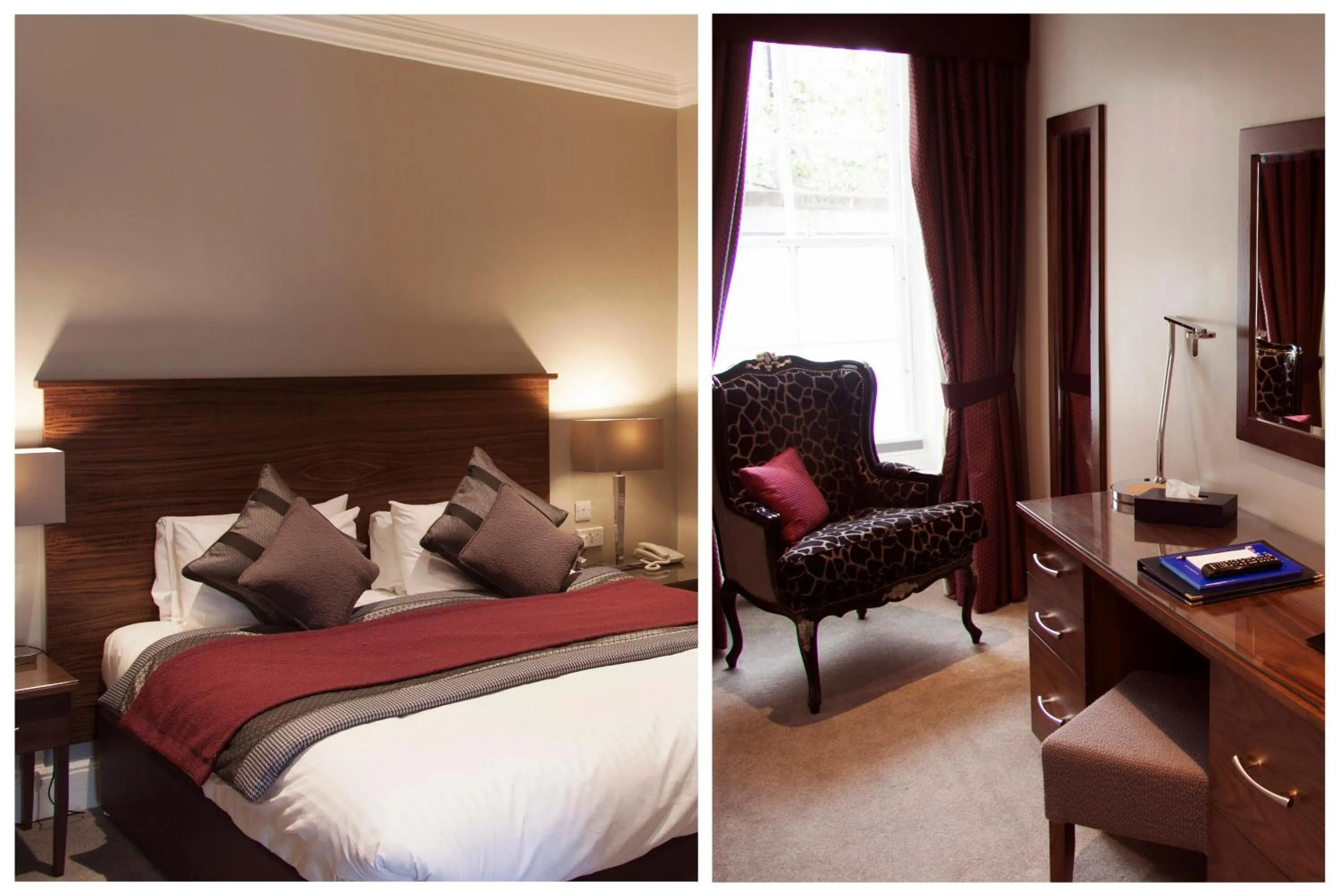 Bedroom, Bed in Royal Scots Club