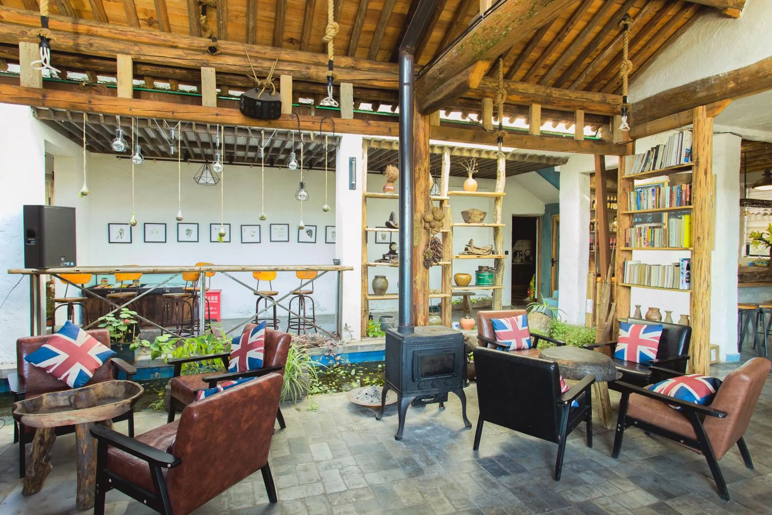 Library in Hidden Hotel