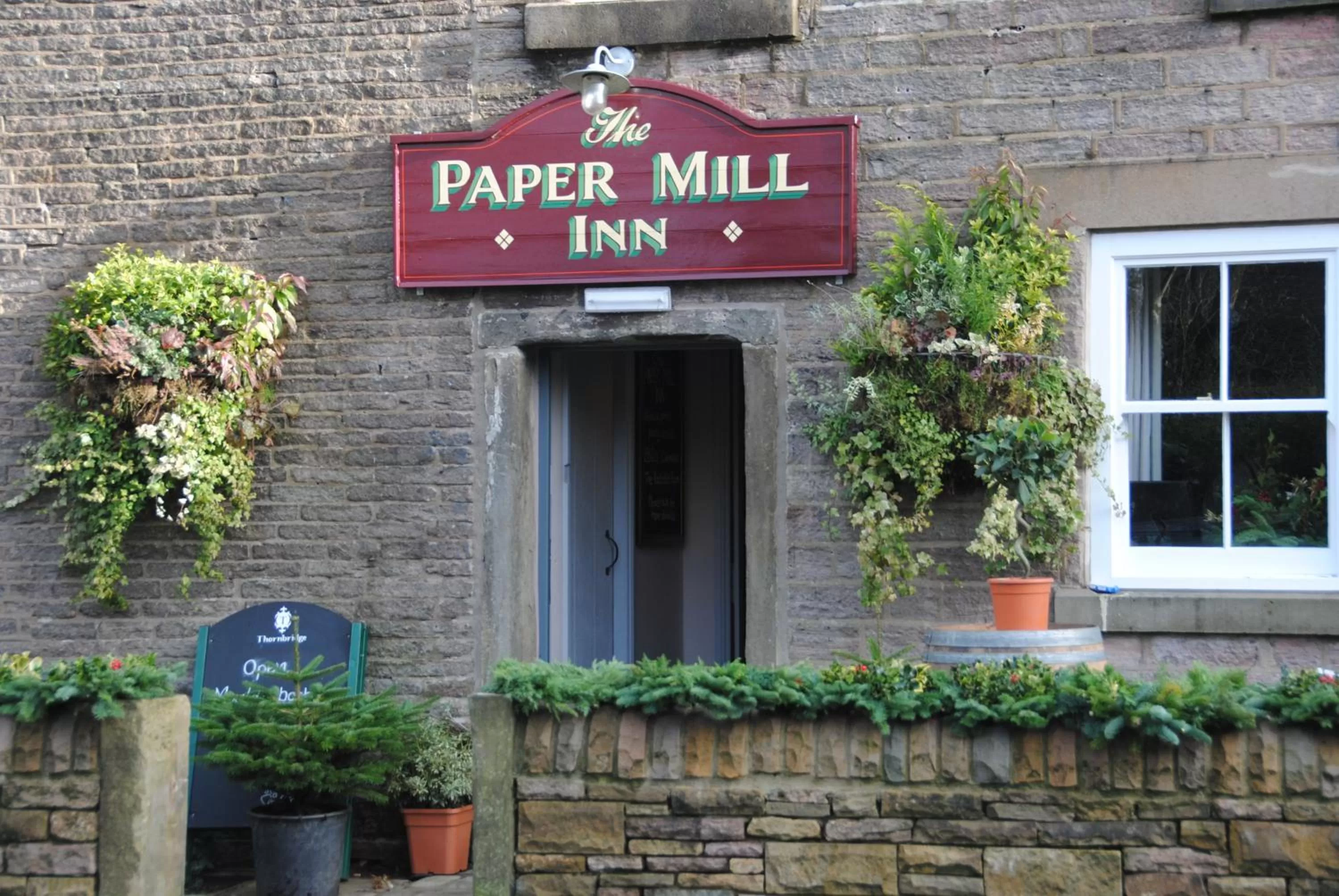 Facade/entrance in The Old Hall Inn