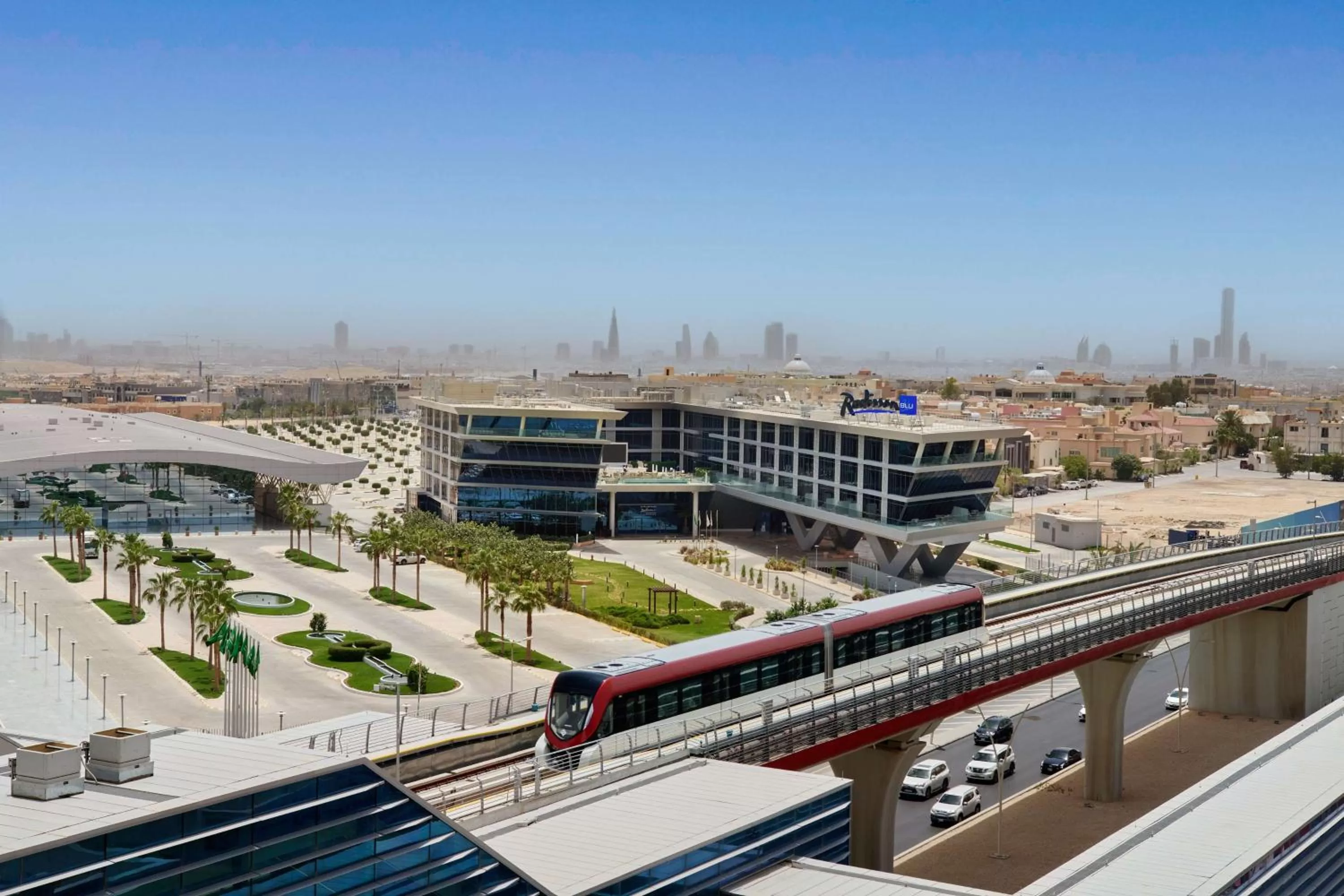 Property building in Radisson Blu Hotel Riyadh Convention and Exhibition Center