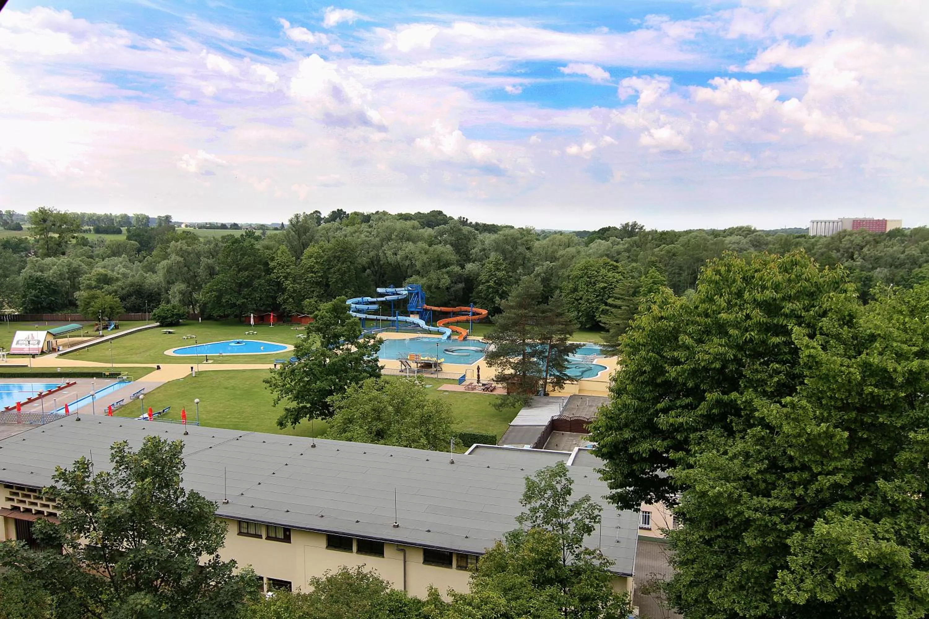 Aqua park, Bird's-eye View in Zámek Havířov