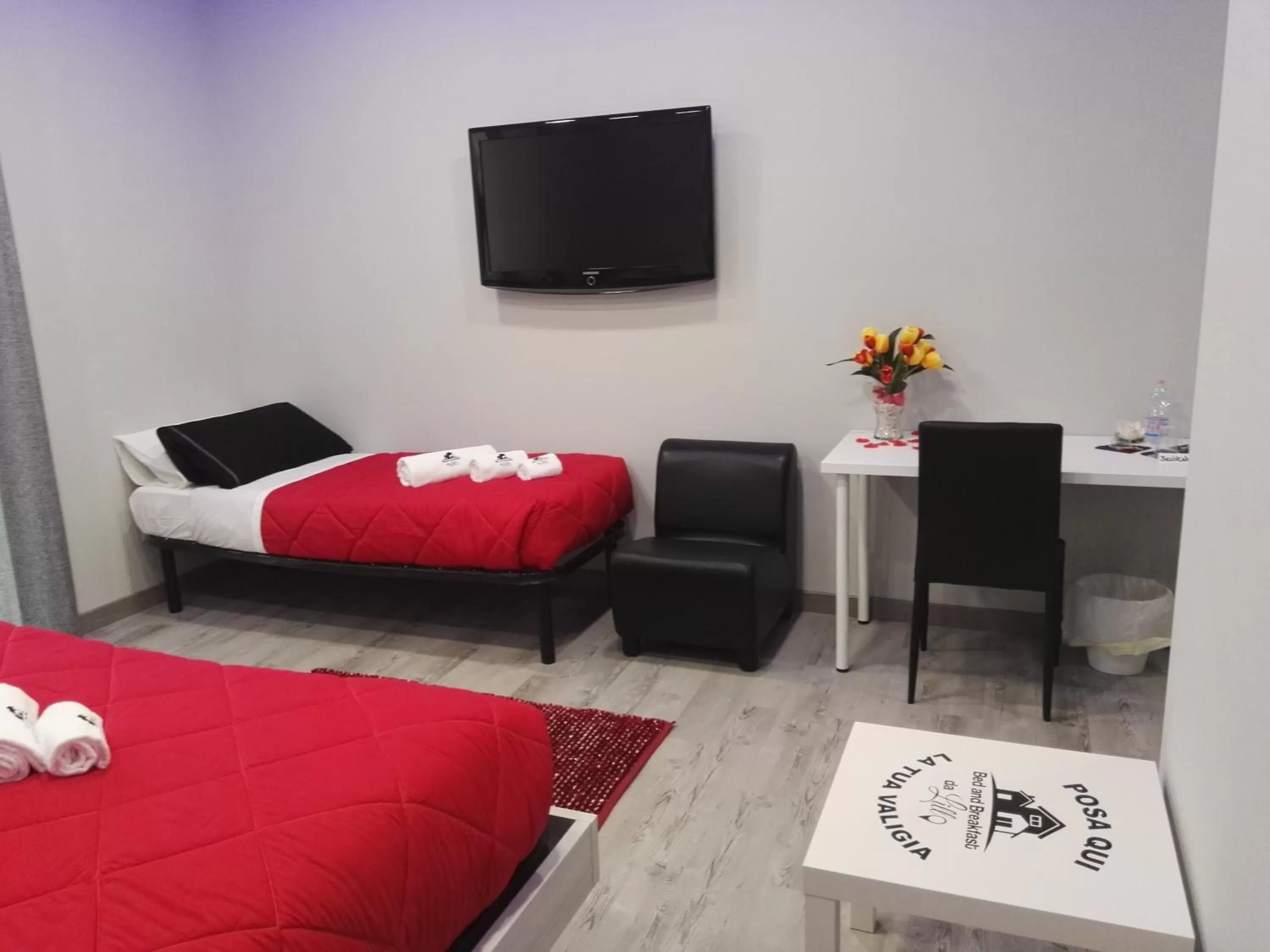 TV/Entertainment Center in B&B da Lillo