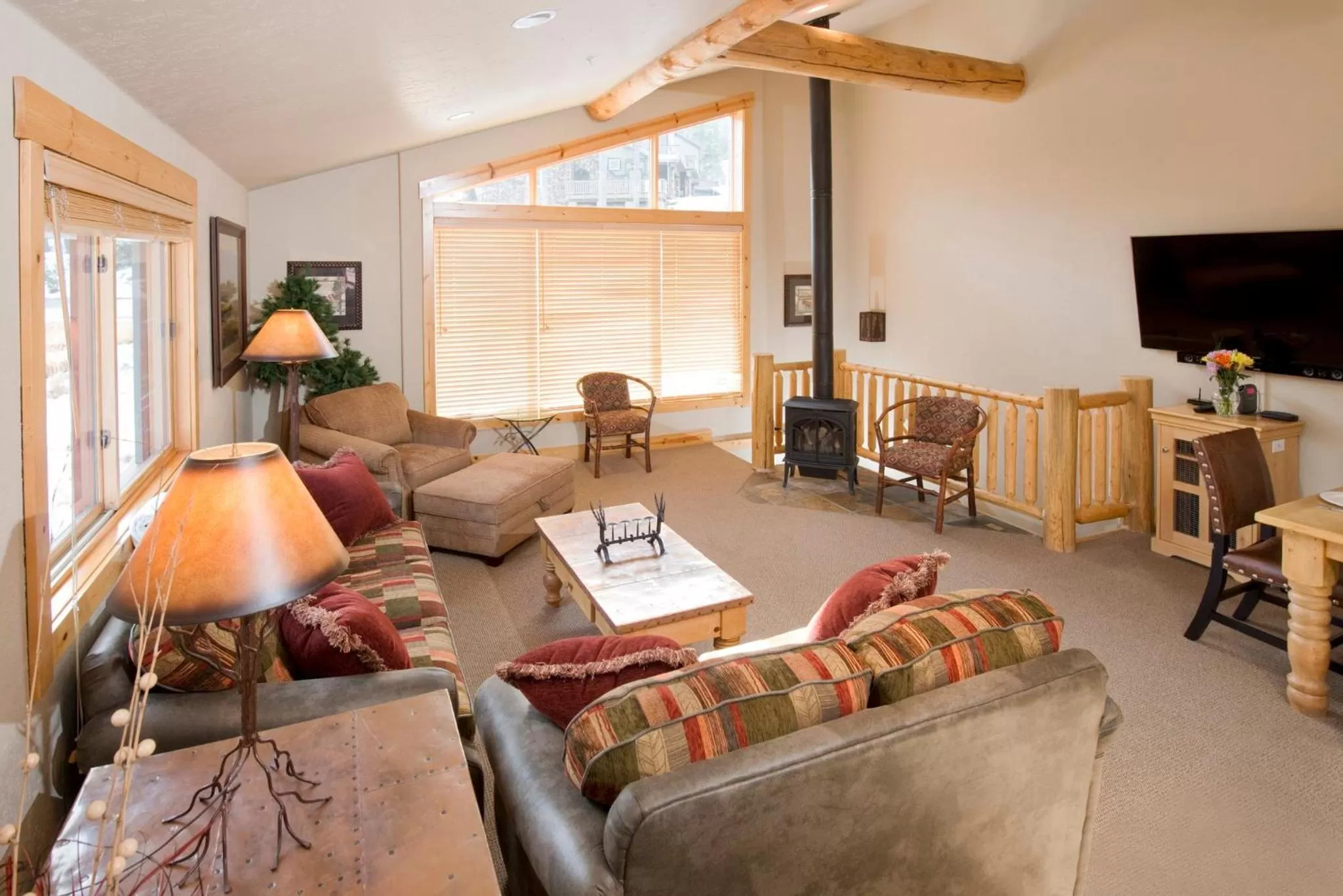 Living room in Kirkwood Mountain Resort Properties