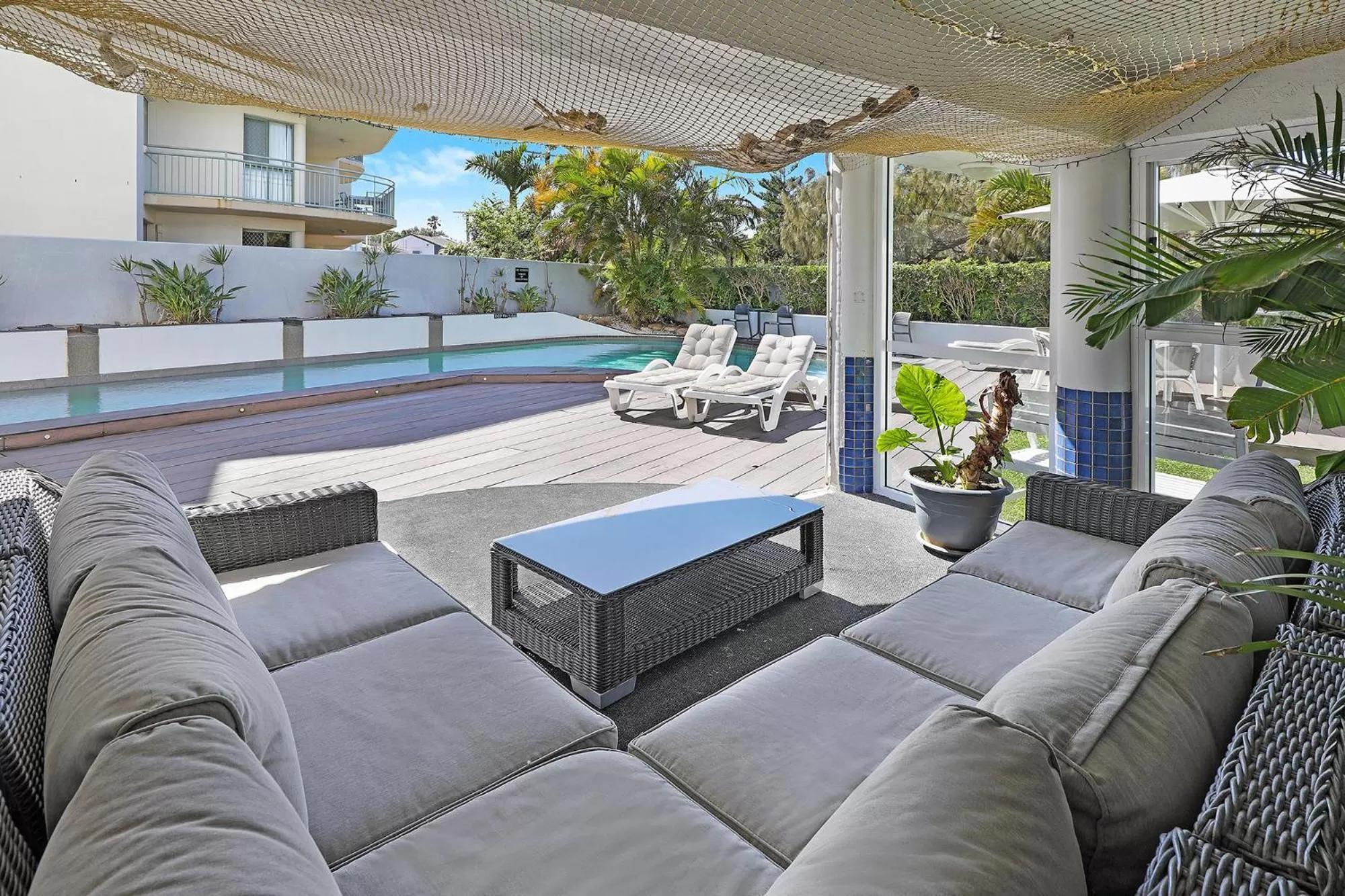 Swimming pool in Beachside Resort Kawana Waters