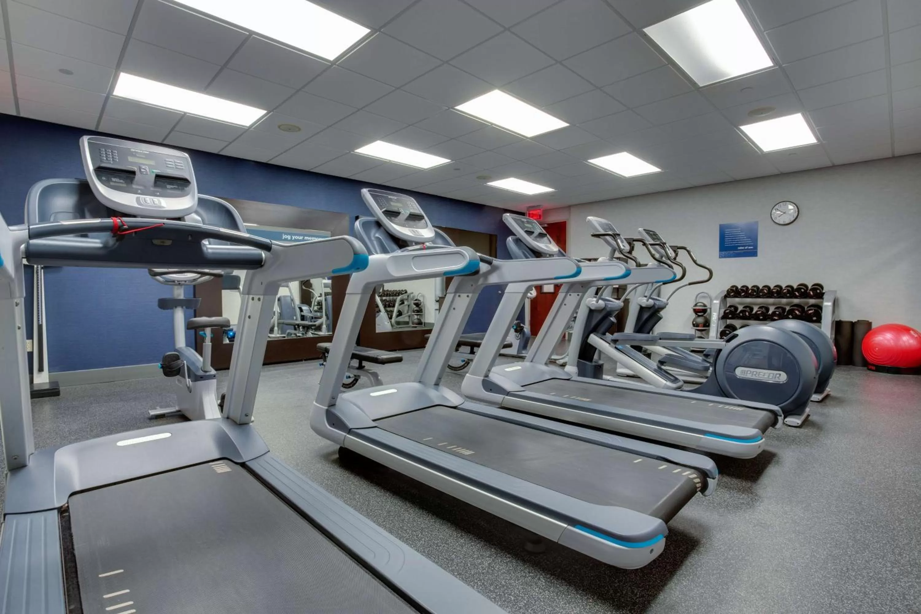 Fitness centre/facilities in Hampton Inn & Suites Fort Lauderdale - Miramar