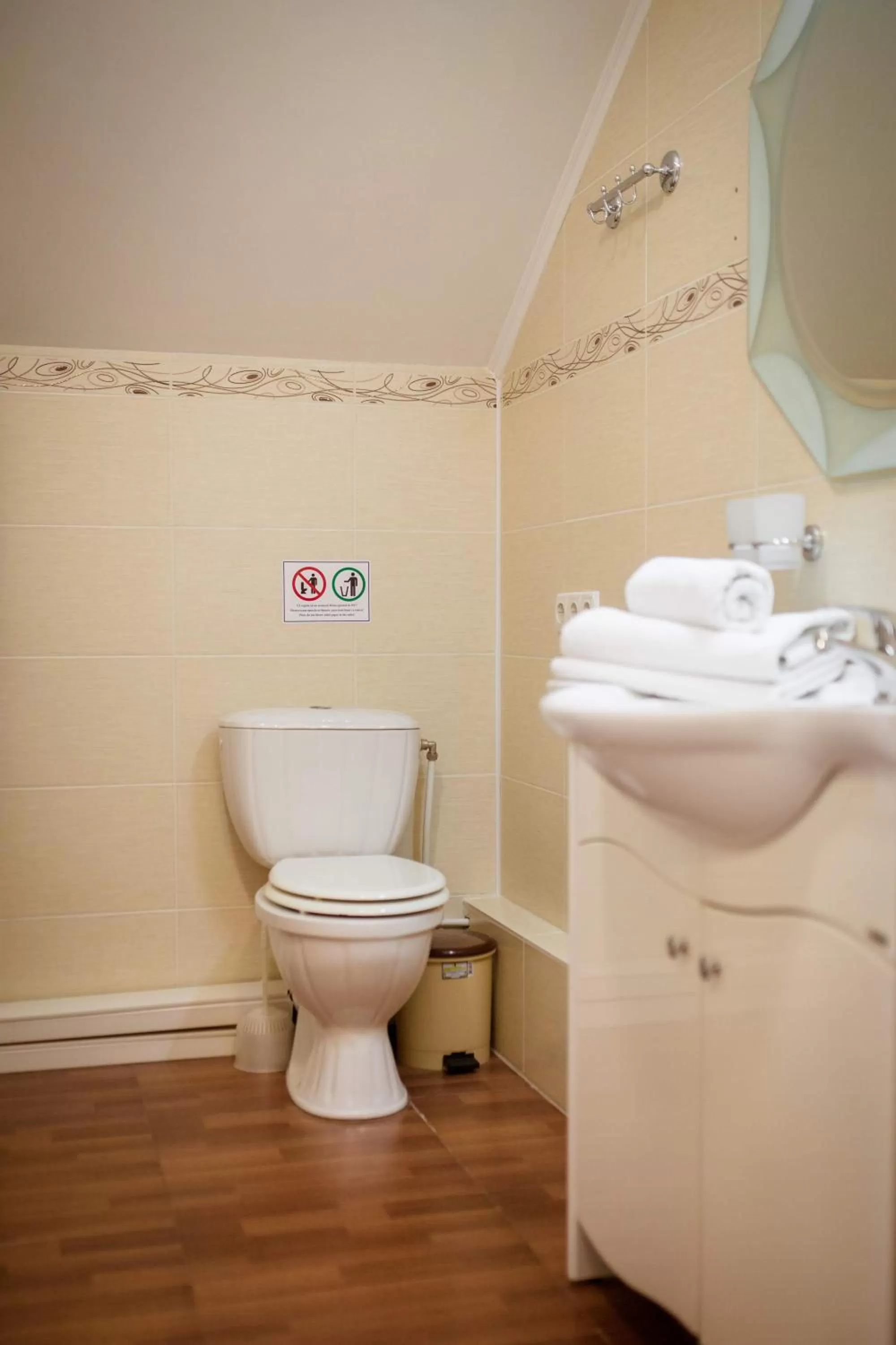 Bathroom in Vila Muntenia Hotel