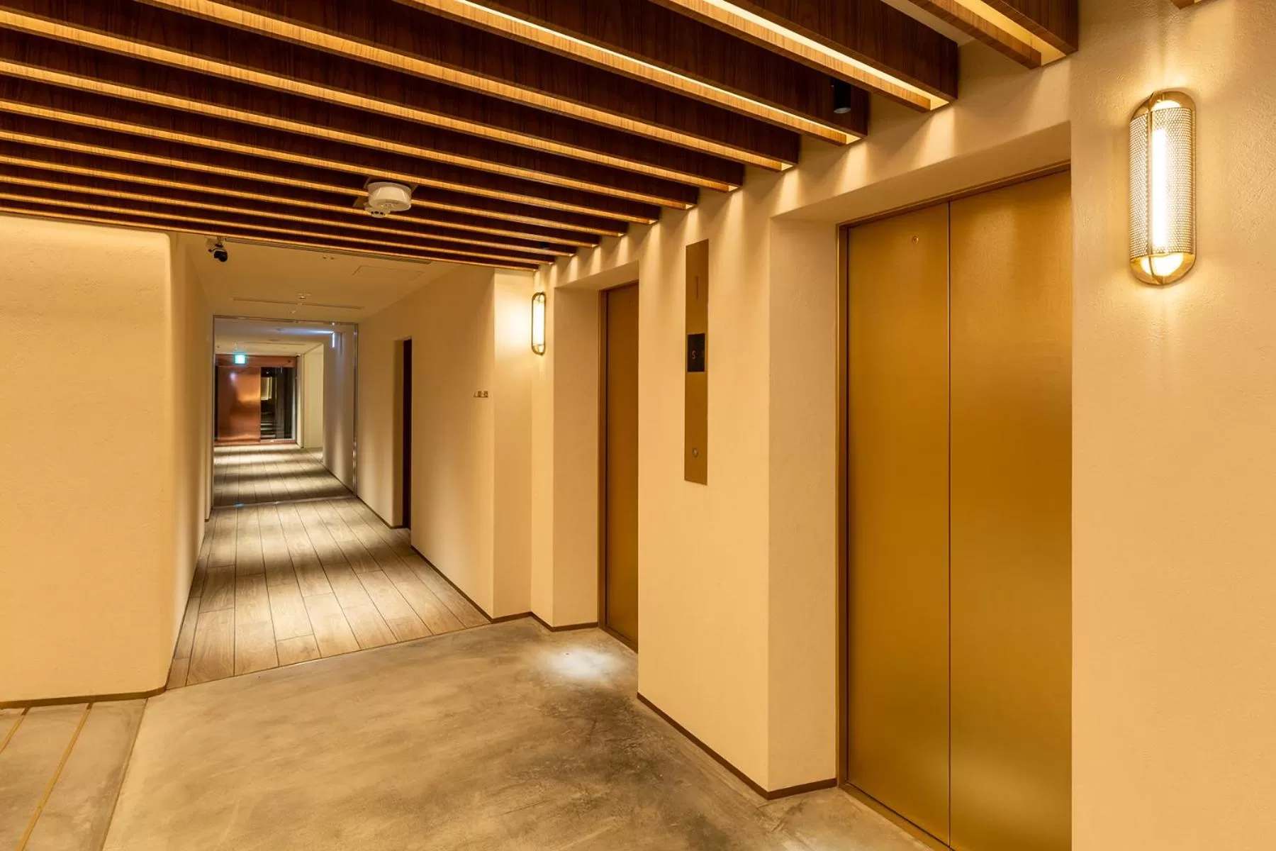 Lobby or reception in The OneFive Terrace Fukuoka