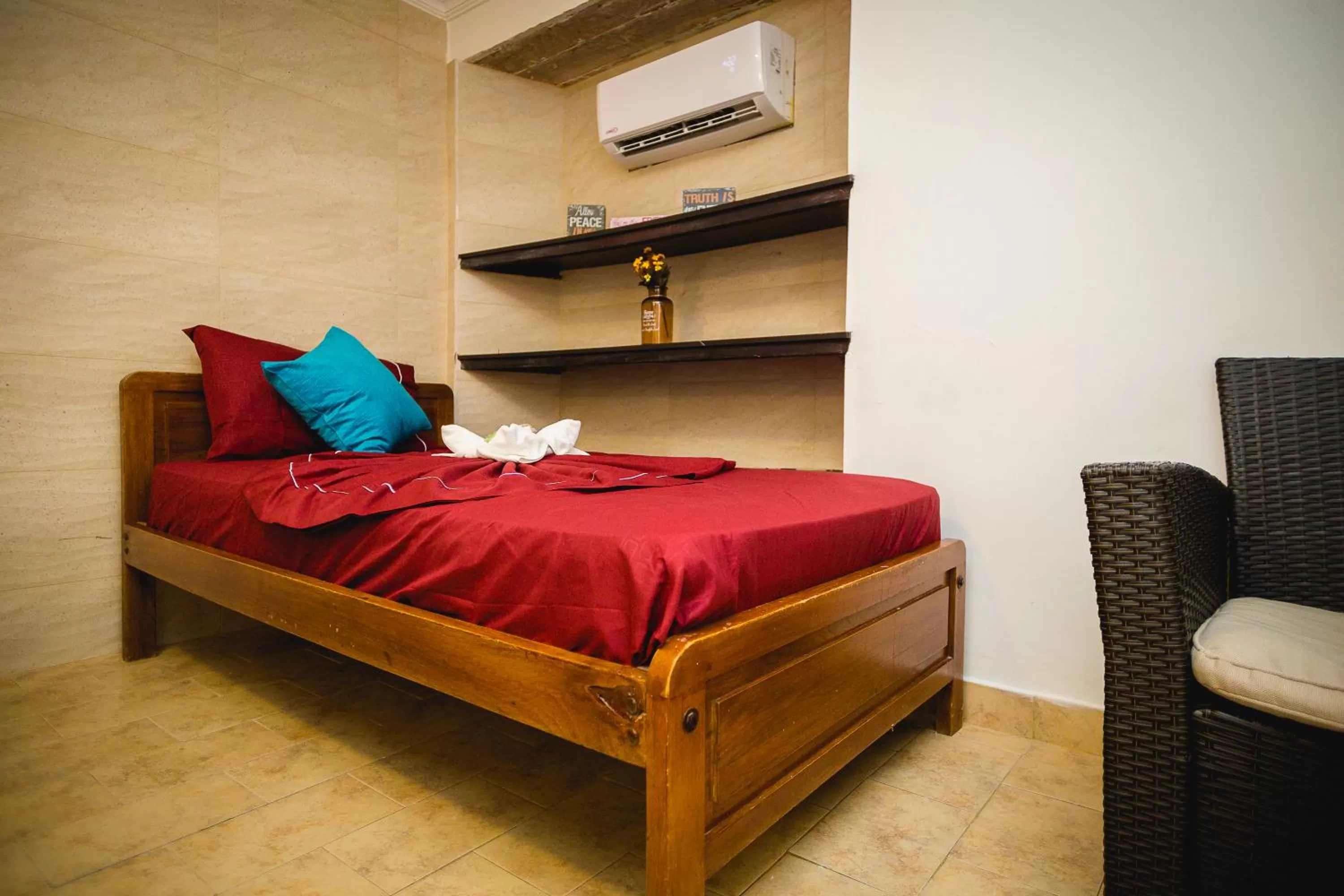 Bed in Hotel El Viajero Centro