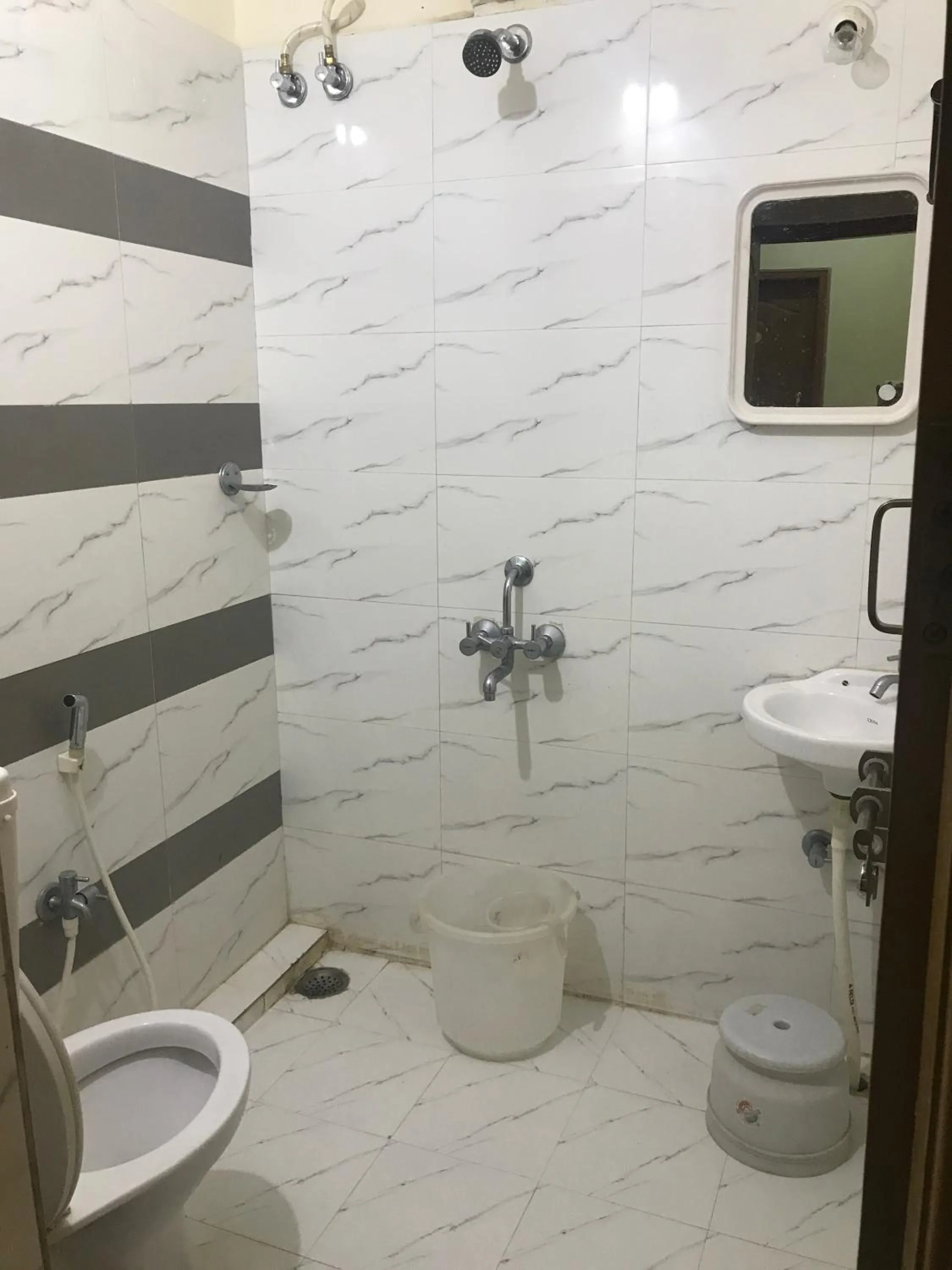 Shower in Suvarna Residency