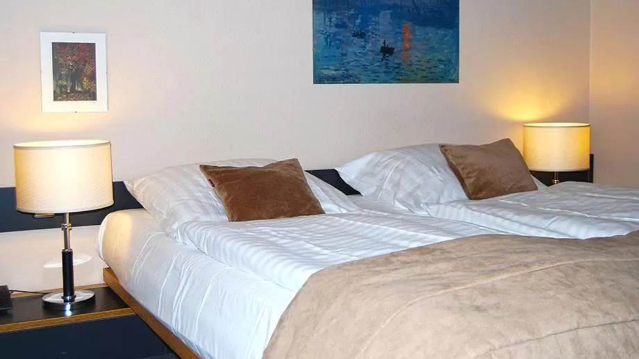 Bedroom, Bed in Hotel Central