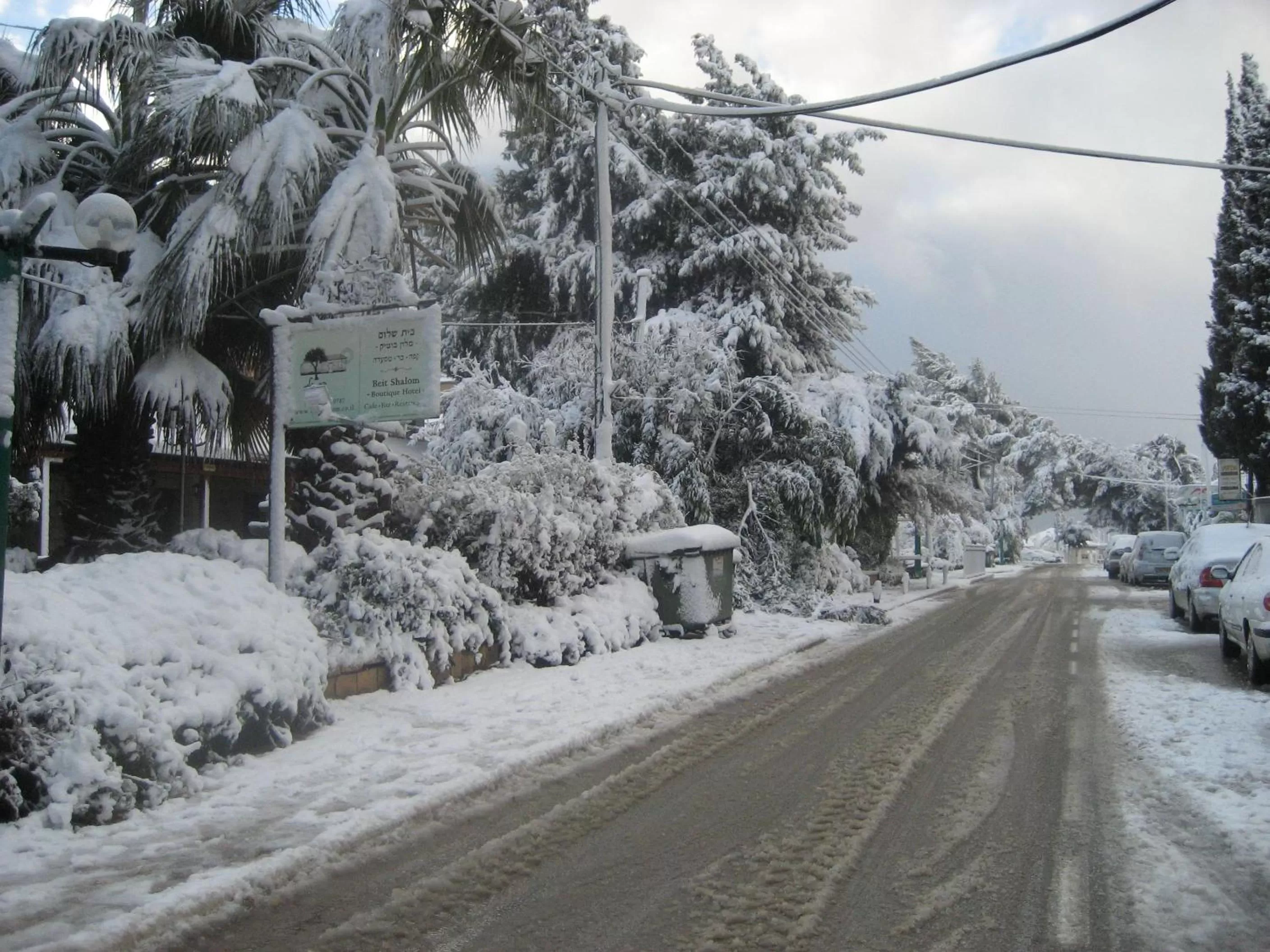 Winter in Beit Shalom Historical boutique Hotel