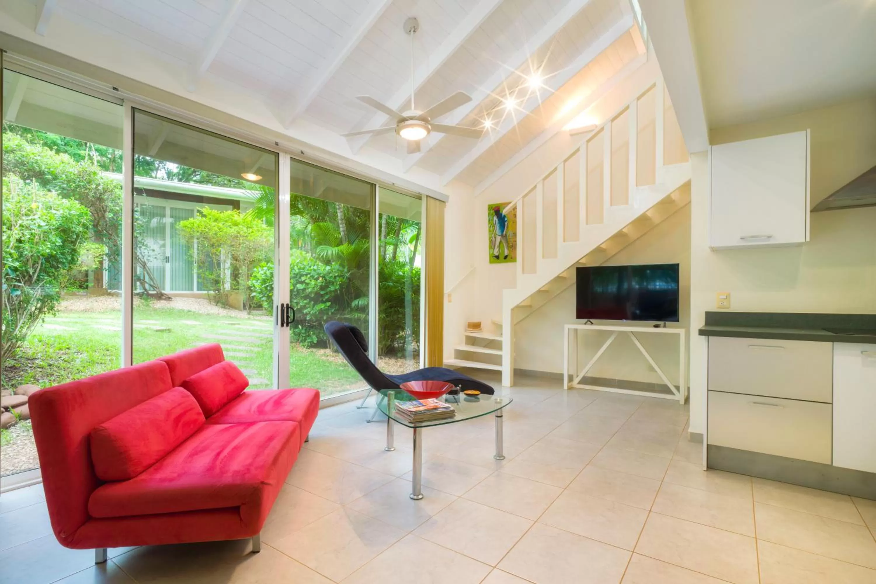 Living room, Seating Area in The Breeze Hotel & Villas