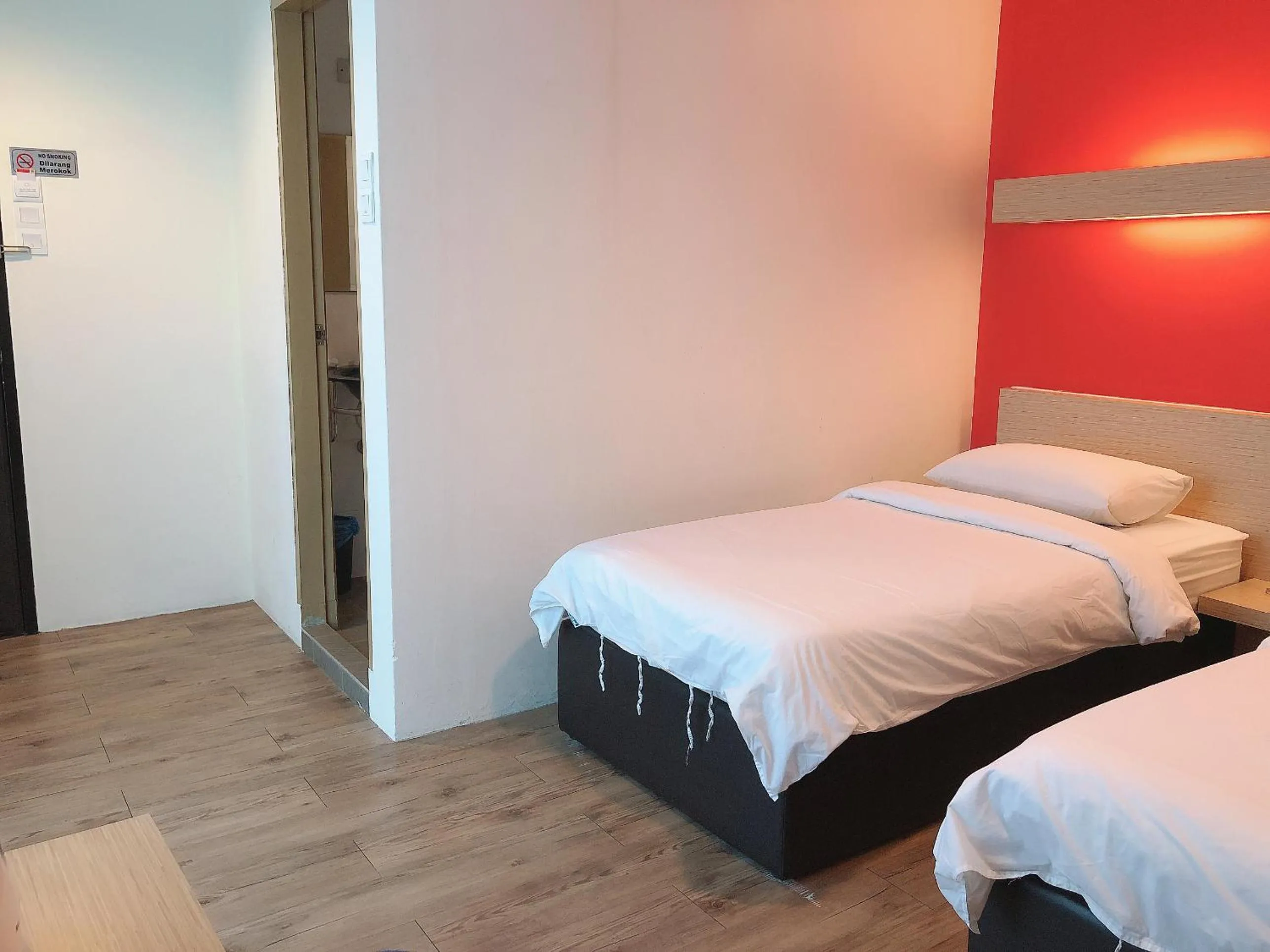 Bed in Tras Mutiara Hotel Bentong