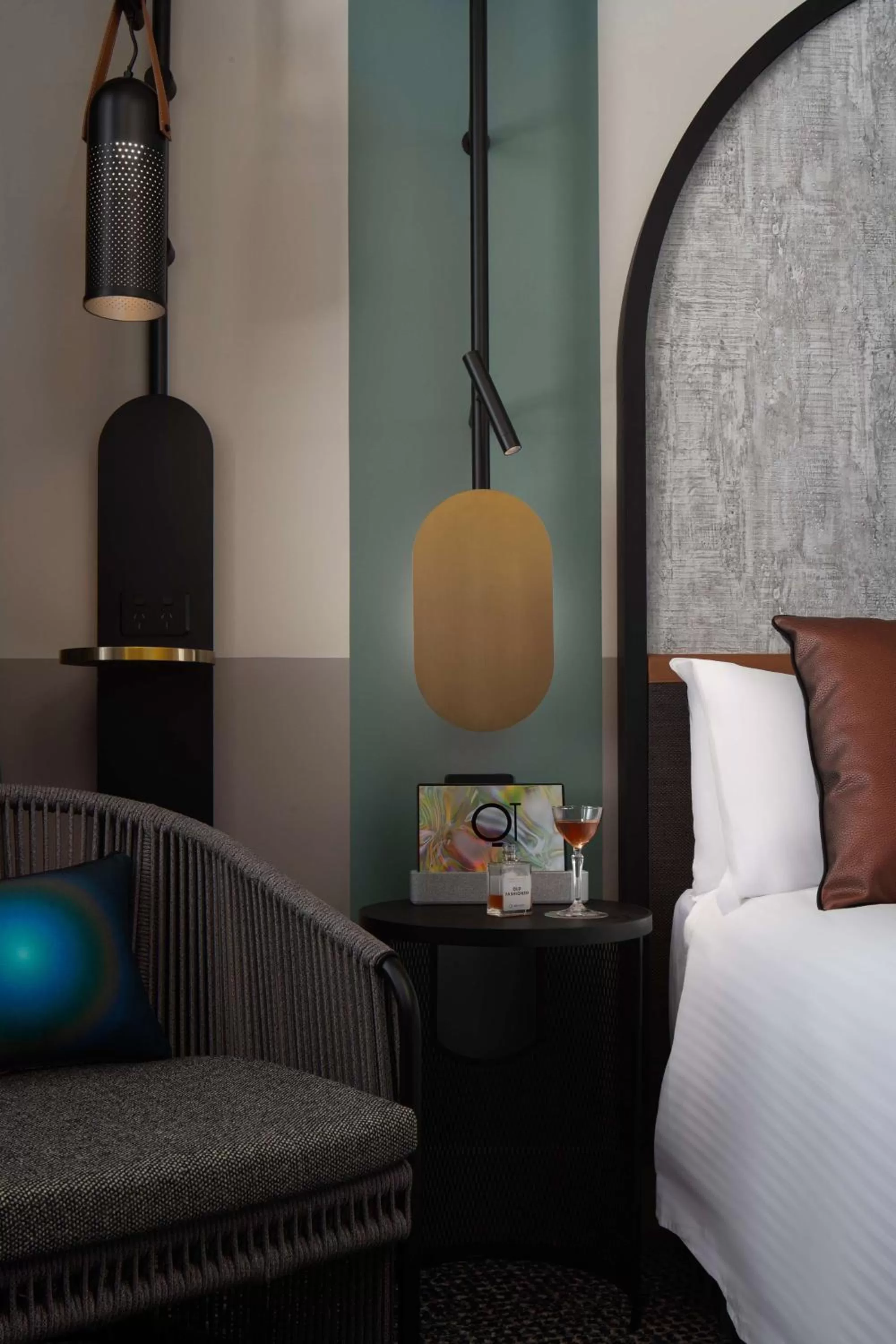 Bedroom, Bed in QT Newcastle