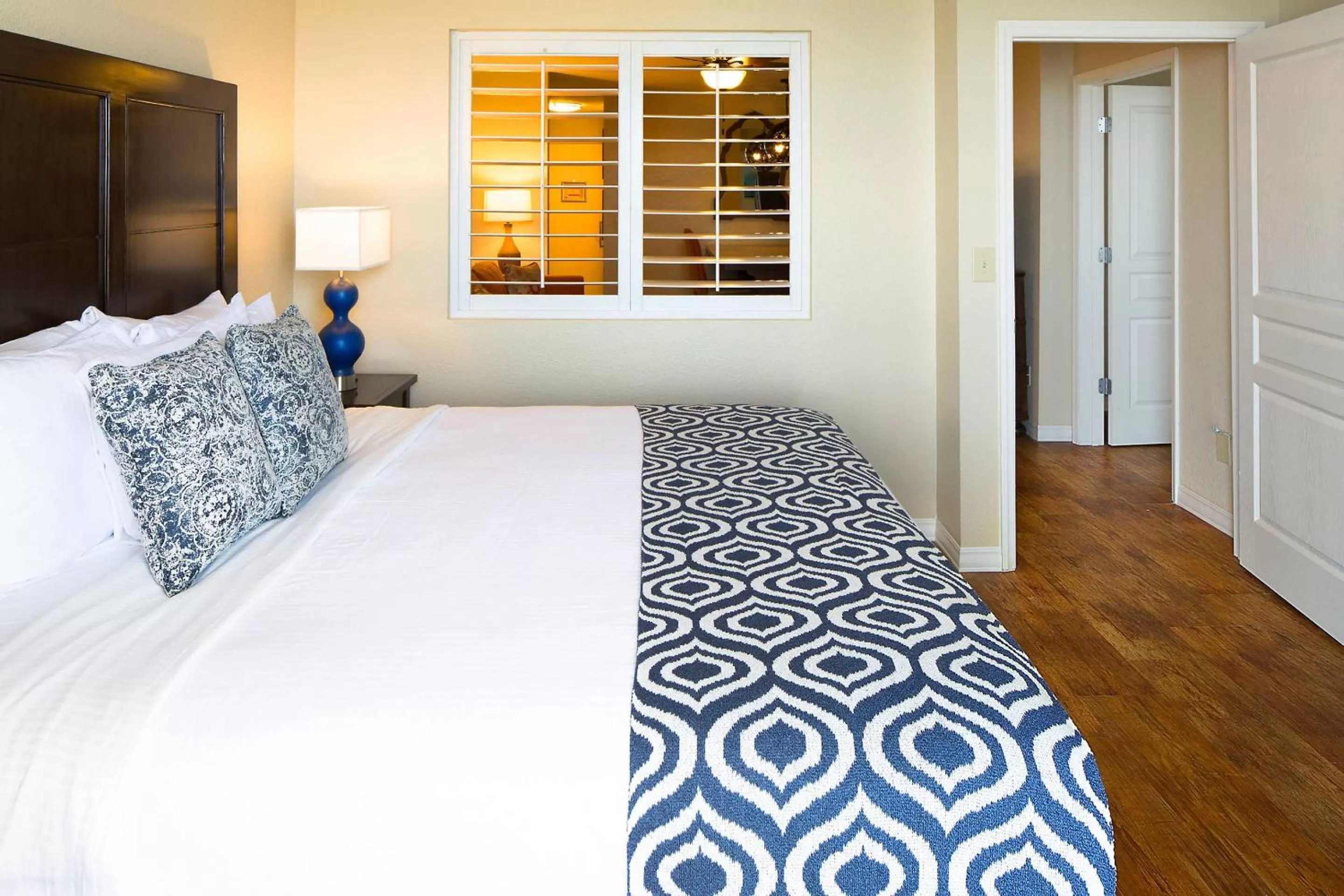 Bed in Bluegreen Vacations Casa Del Mar