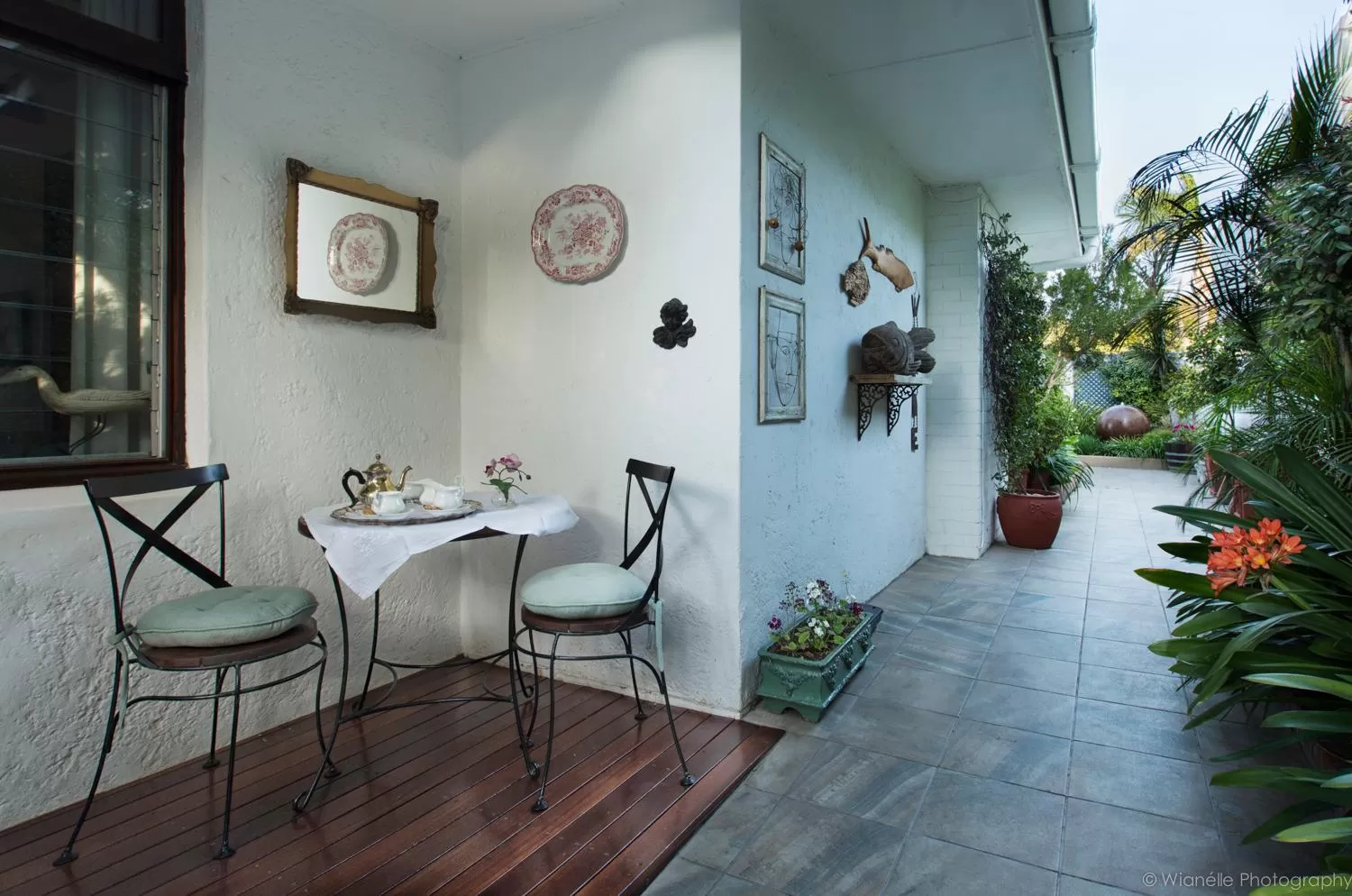 Dining area in Carslogie House