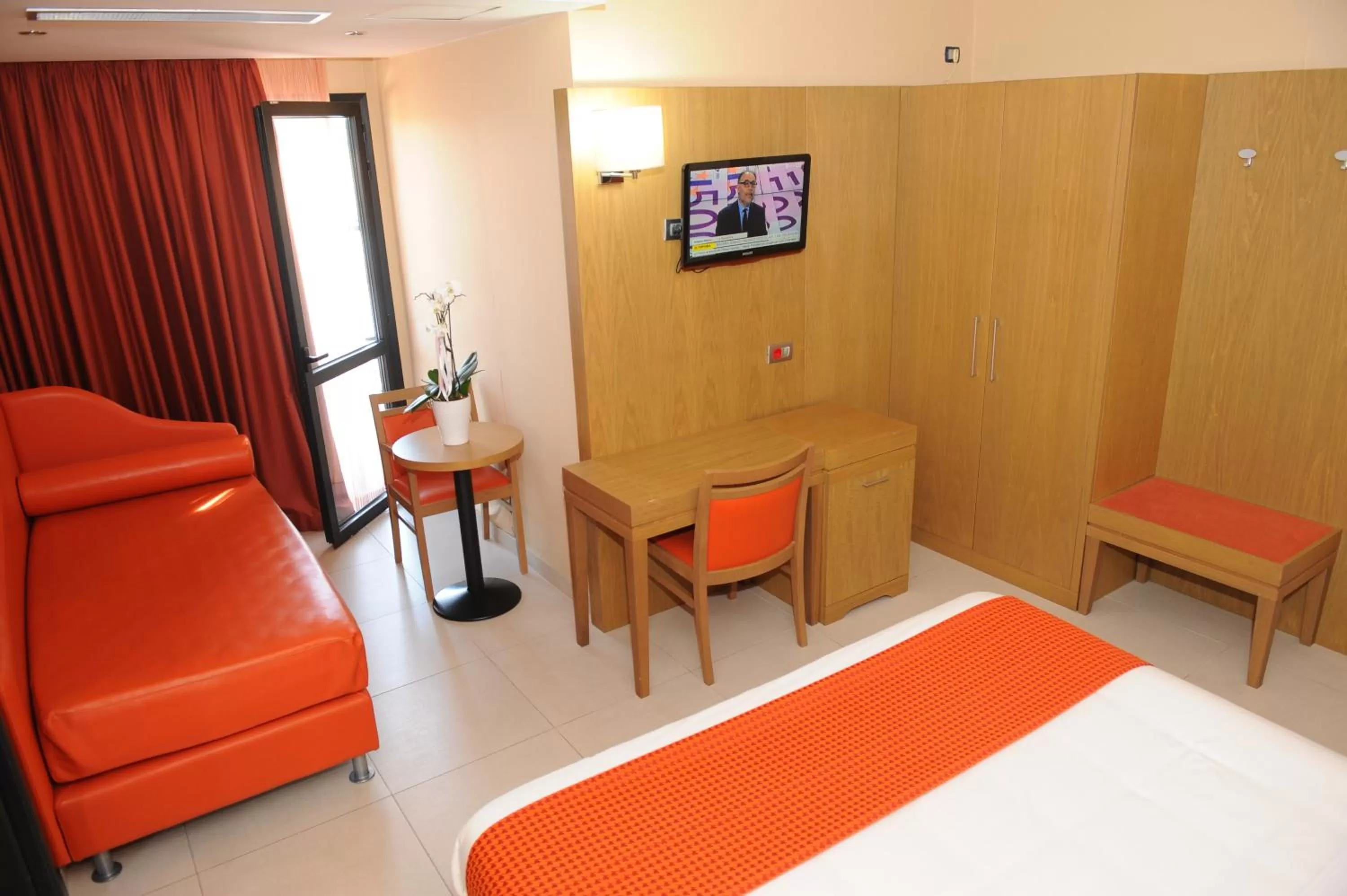 Photo of the whole room, Bed in Hotel Ristorante La Campagnola