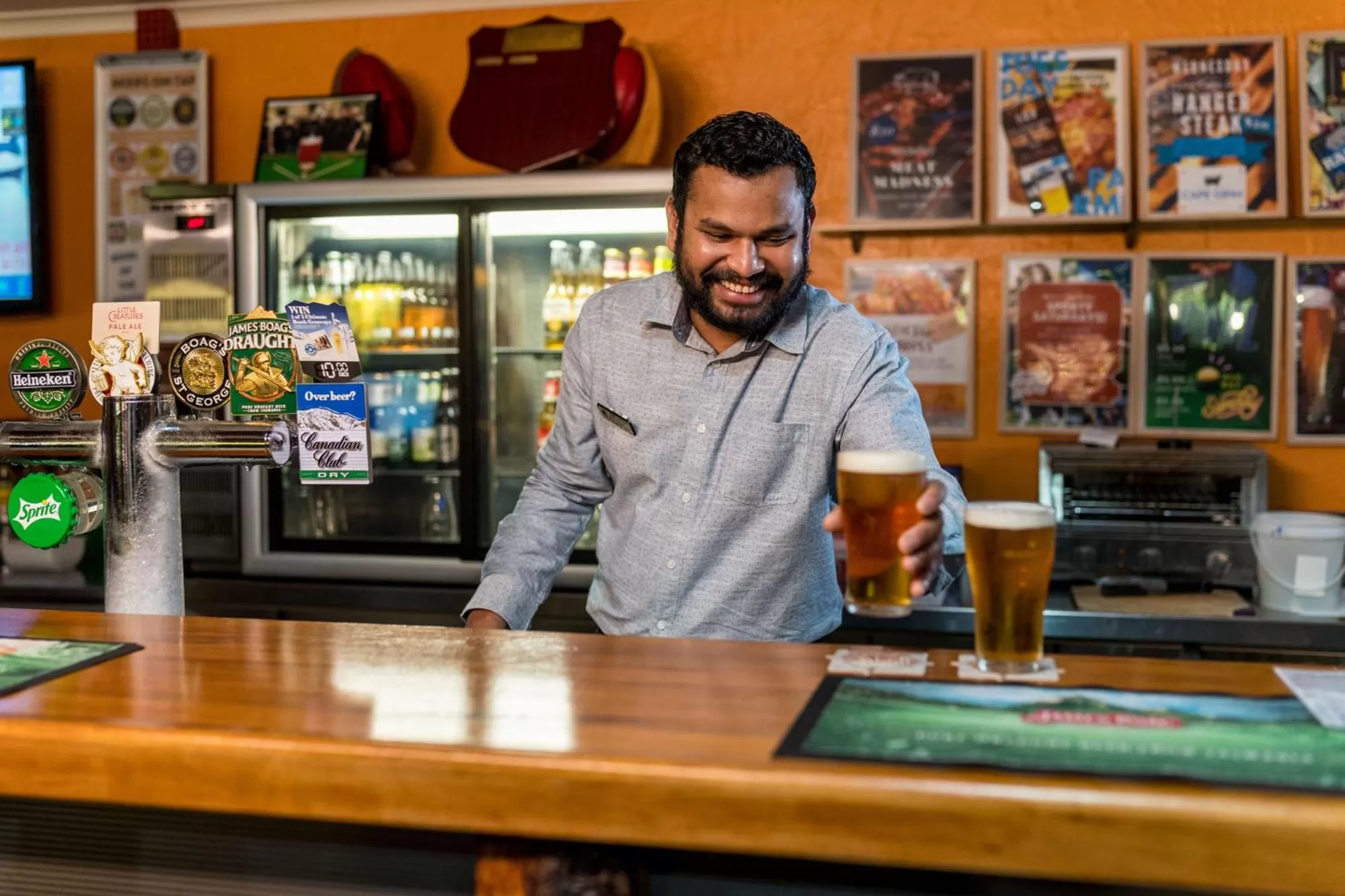 Staff in Tall Timbers Tasmania