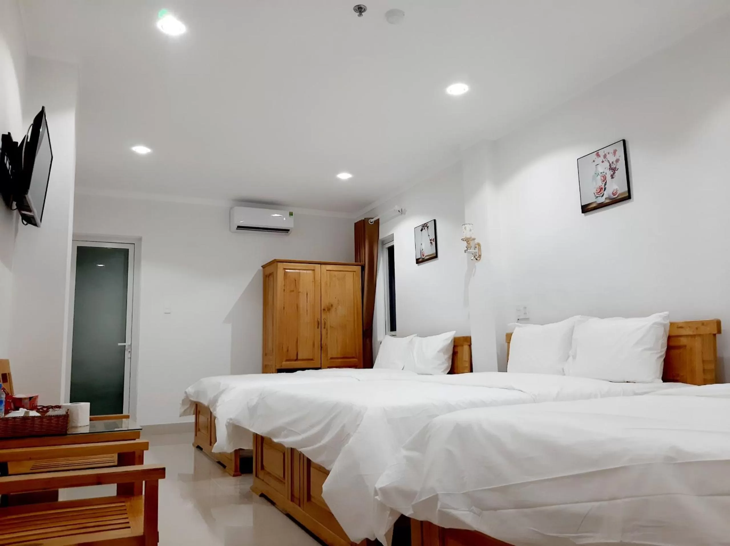 Bed in Minh Manh Hotel 2