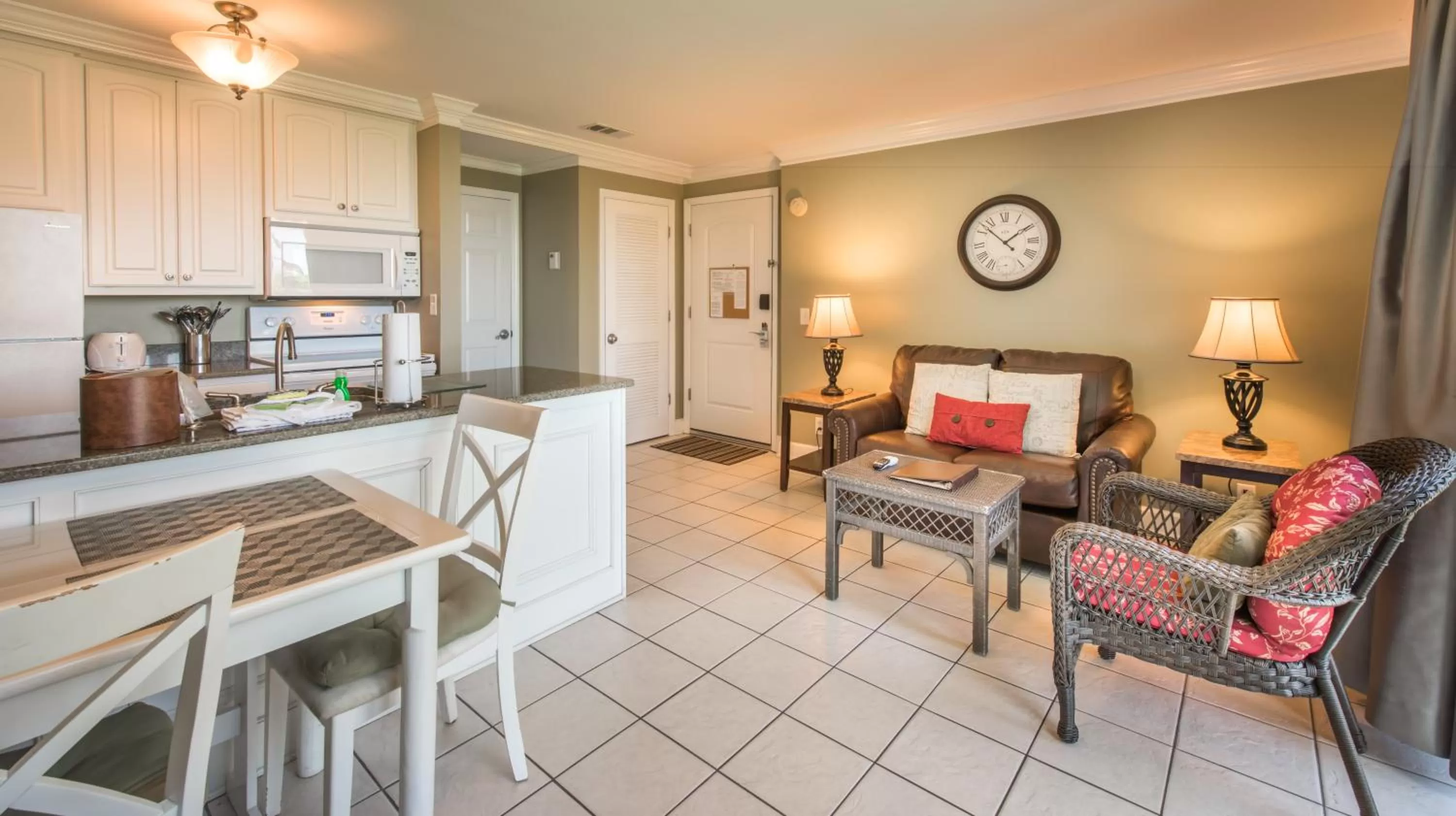 Kitchen or kitchenette in Villas by the Sea Resort & Conference Center