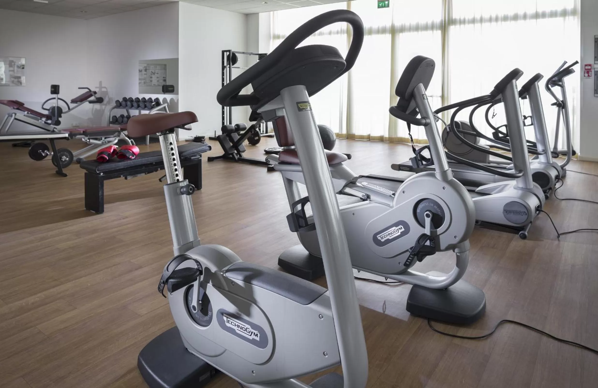 Fitness centre/facilities in Hotel Cube