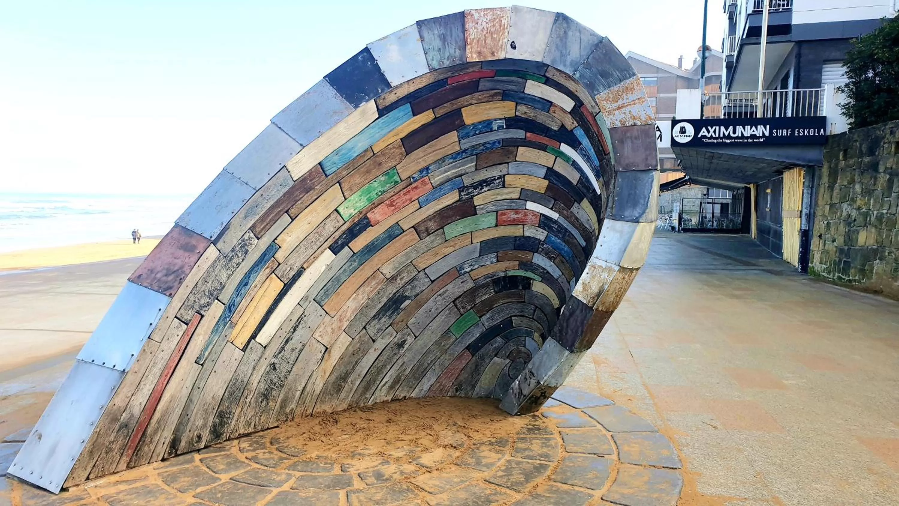 Beach in Hotel Zarauz