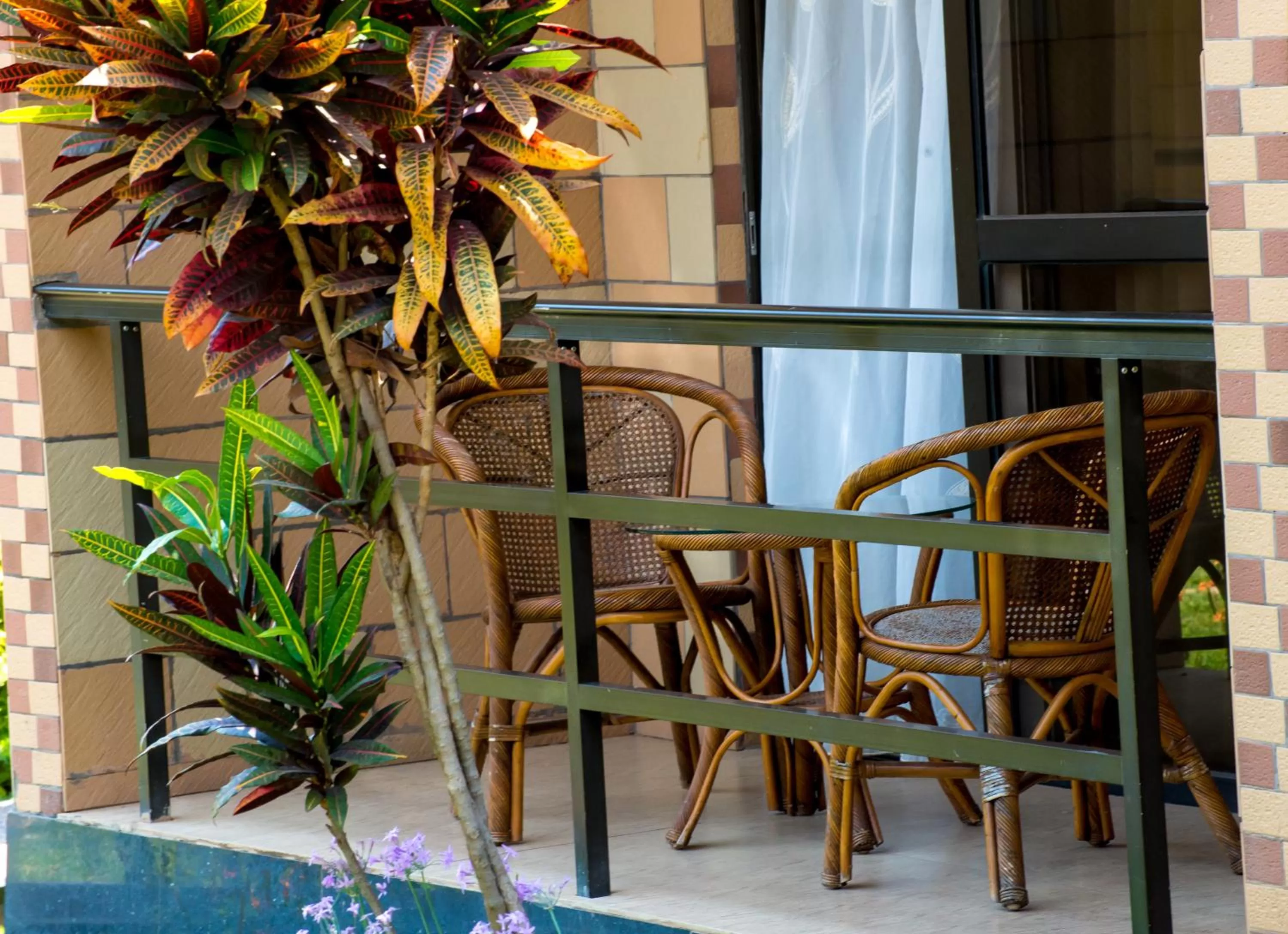 Balcony/Terrace in Mika Hotel Kabulonga