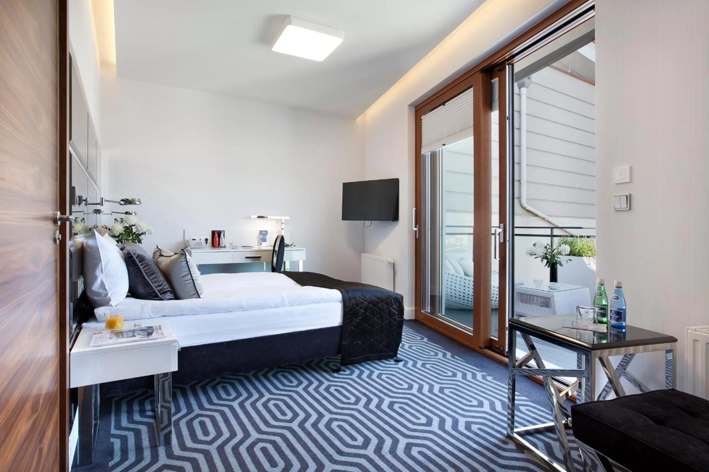 Bed in Bayjonn Boutique Hotel